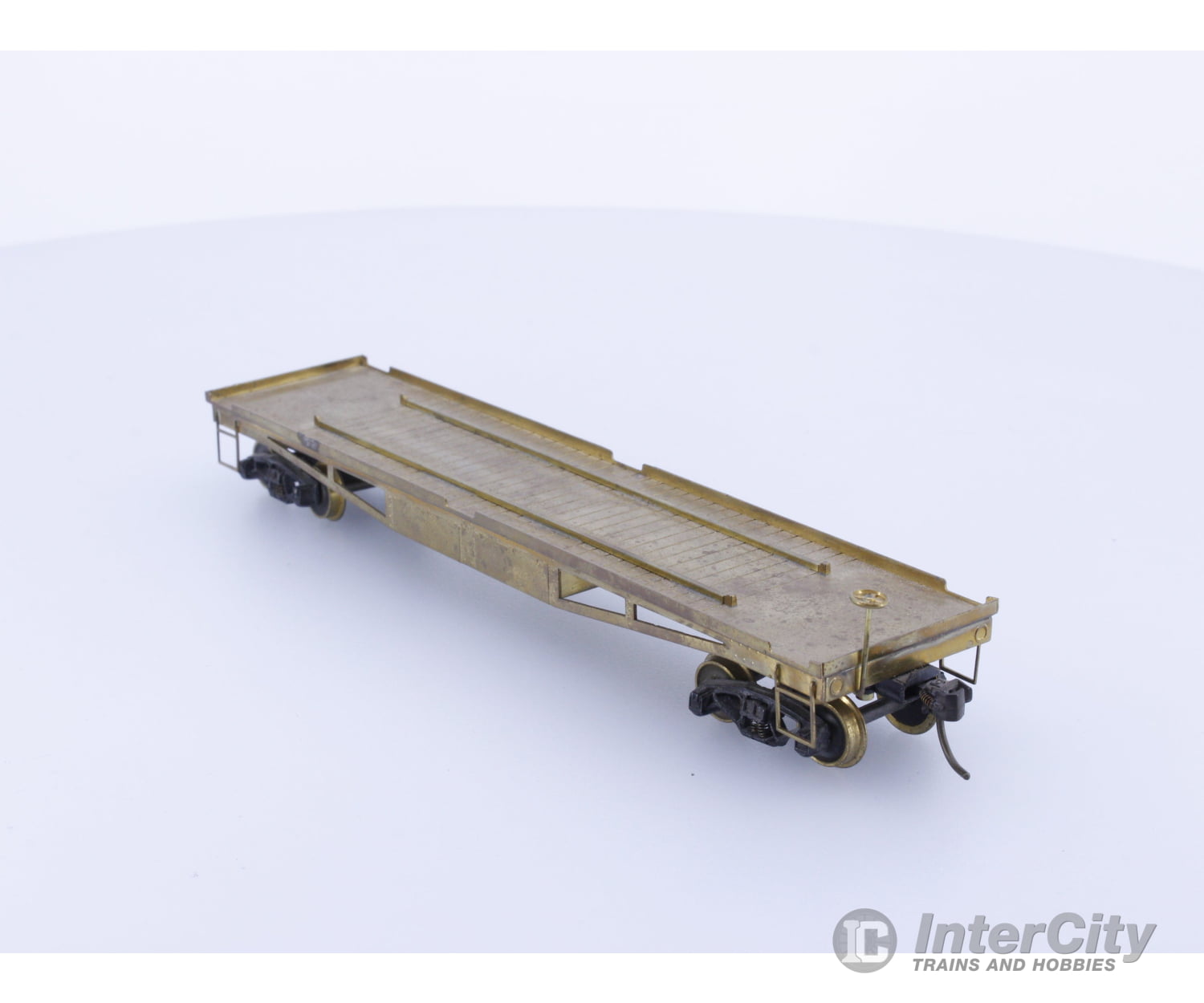 Lambert Associates HO Flat Deck Truck Car Undecorated Brass Freight Cars