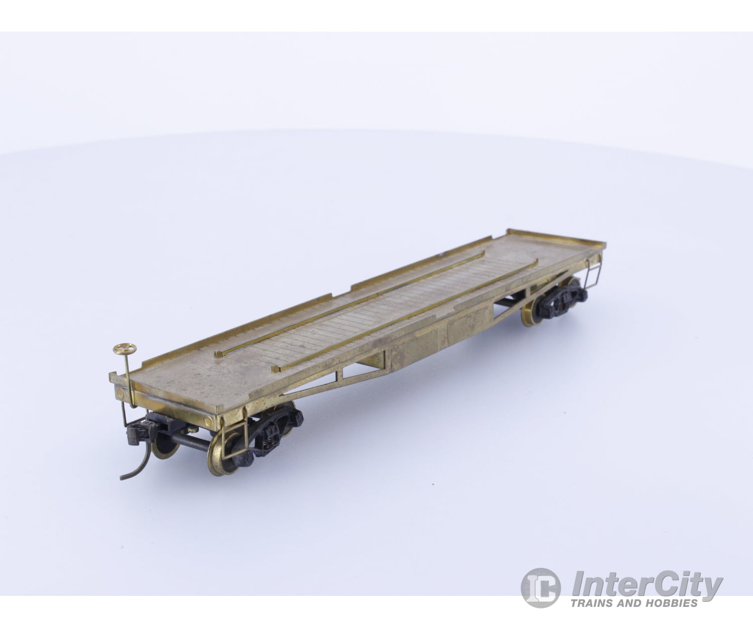 Lambert Associates HO Flat Deck Truck Car Undecorated Brass Freight Cars