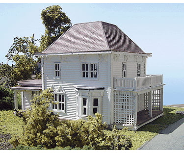 Laser-Art HO 602 Dwight Eisenhower Boyhood Home - Laser-Art - Kit - Structures