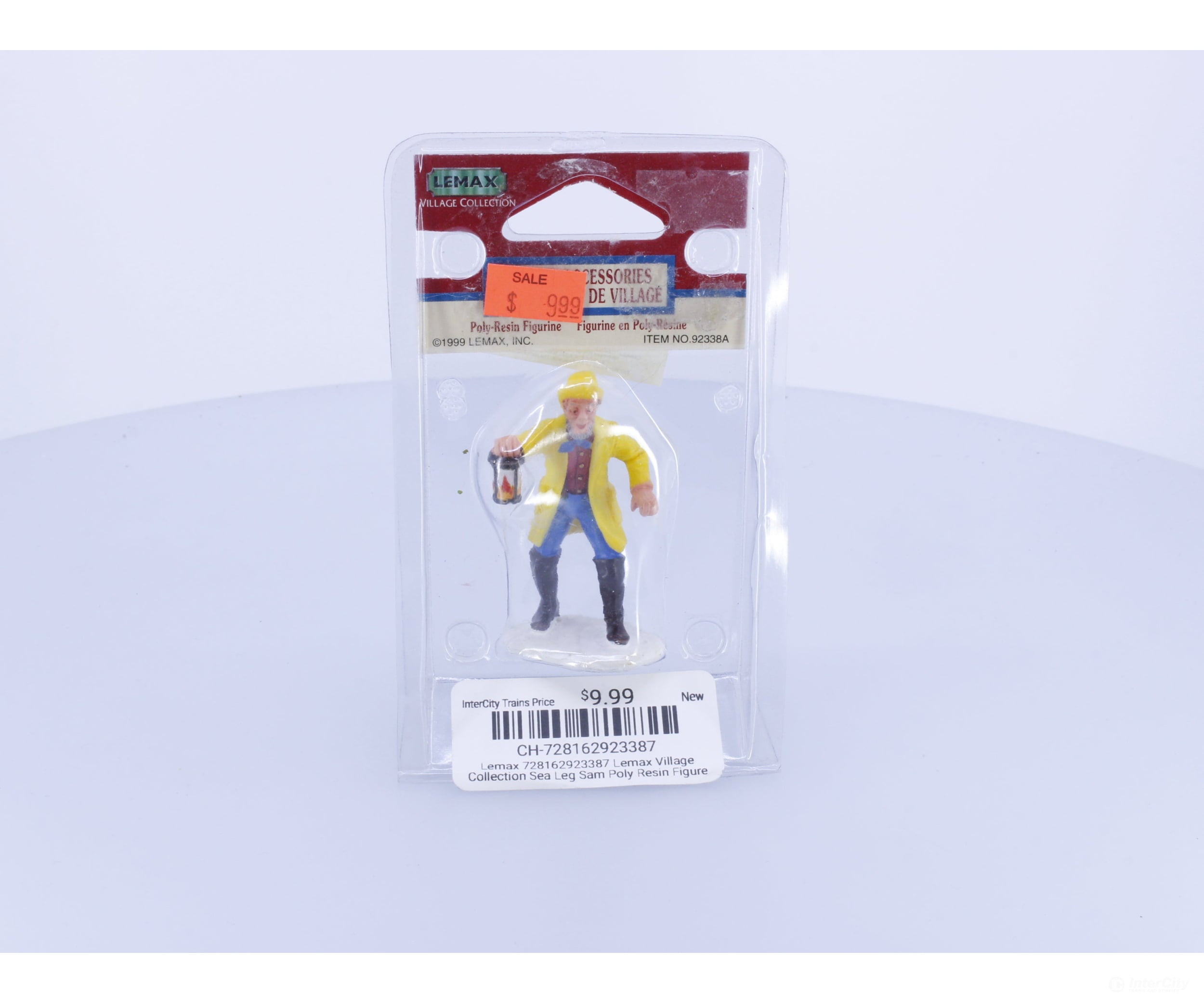 Lemax 728162923387 Lemax Village Collection Sea Leg Sam Poly Resin Figure 1999 #92338AM - Collectibles