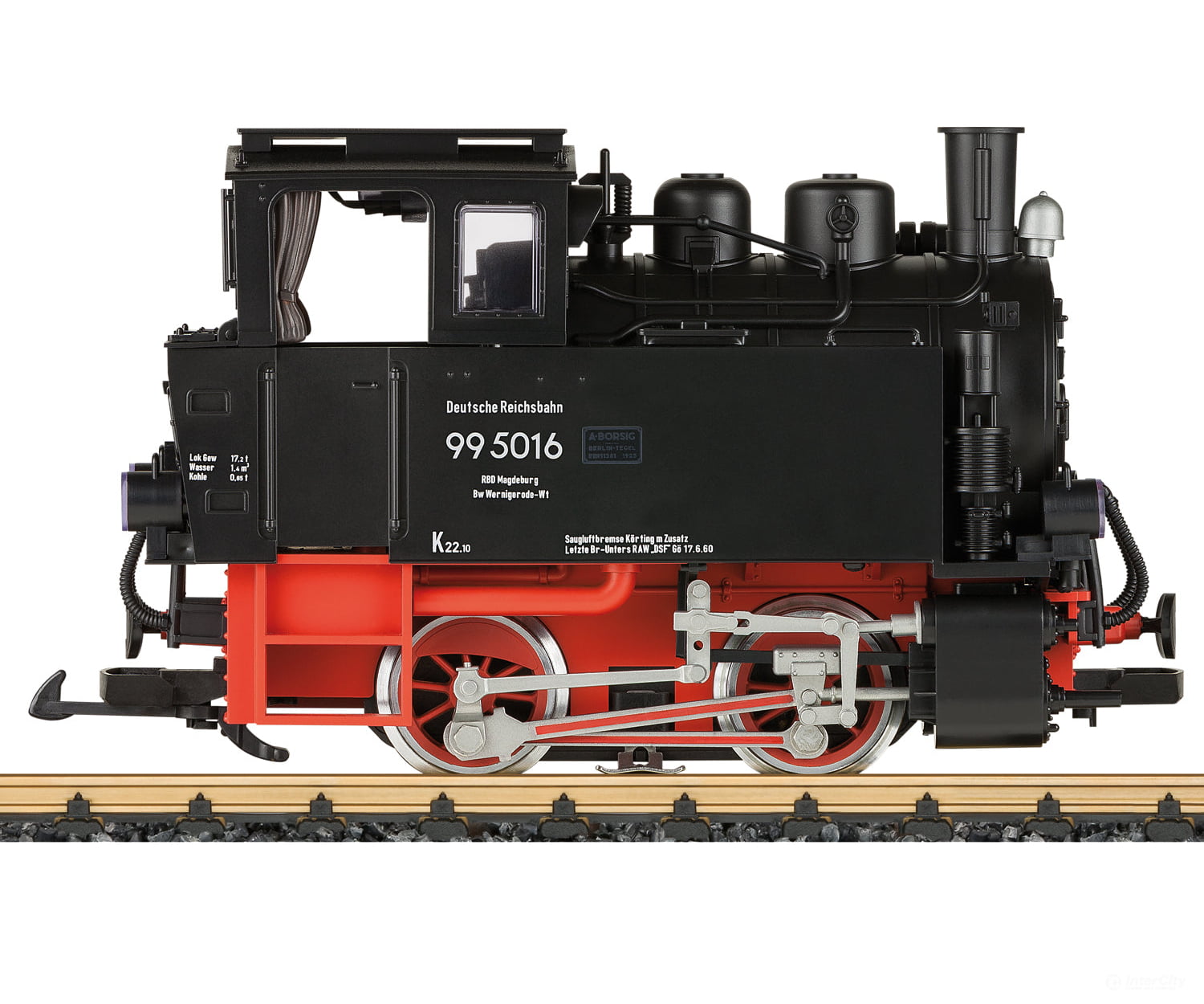Lgb 20753 G Dr Steam Locomotive Road Number 99 5016 European Locomotives