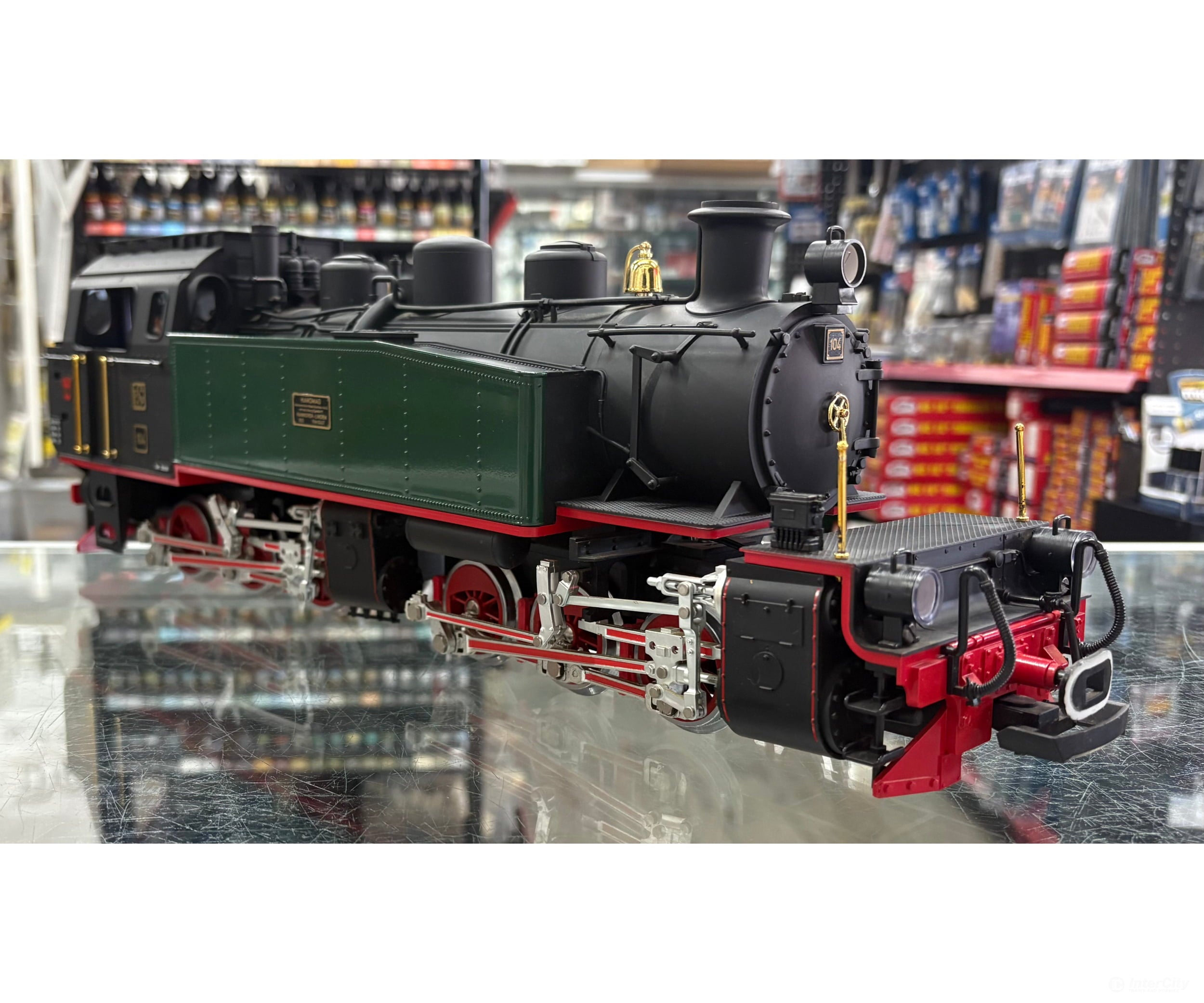 LGB 2085D G 0-6-6-0 Mallet Steam Locomotive ESG Smoke Unit 104 Analog DC - Locomotives