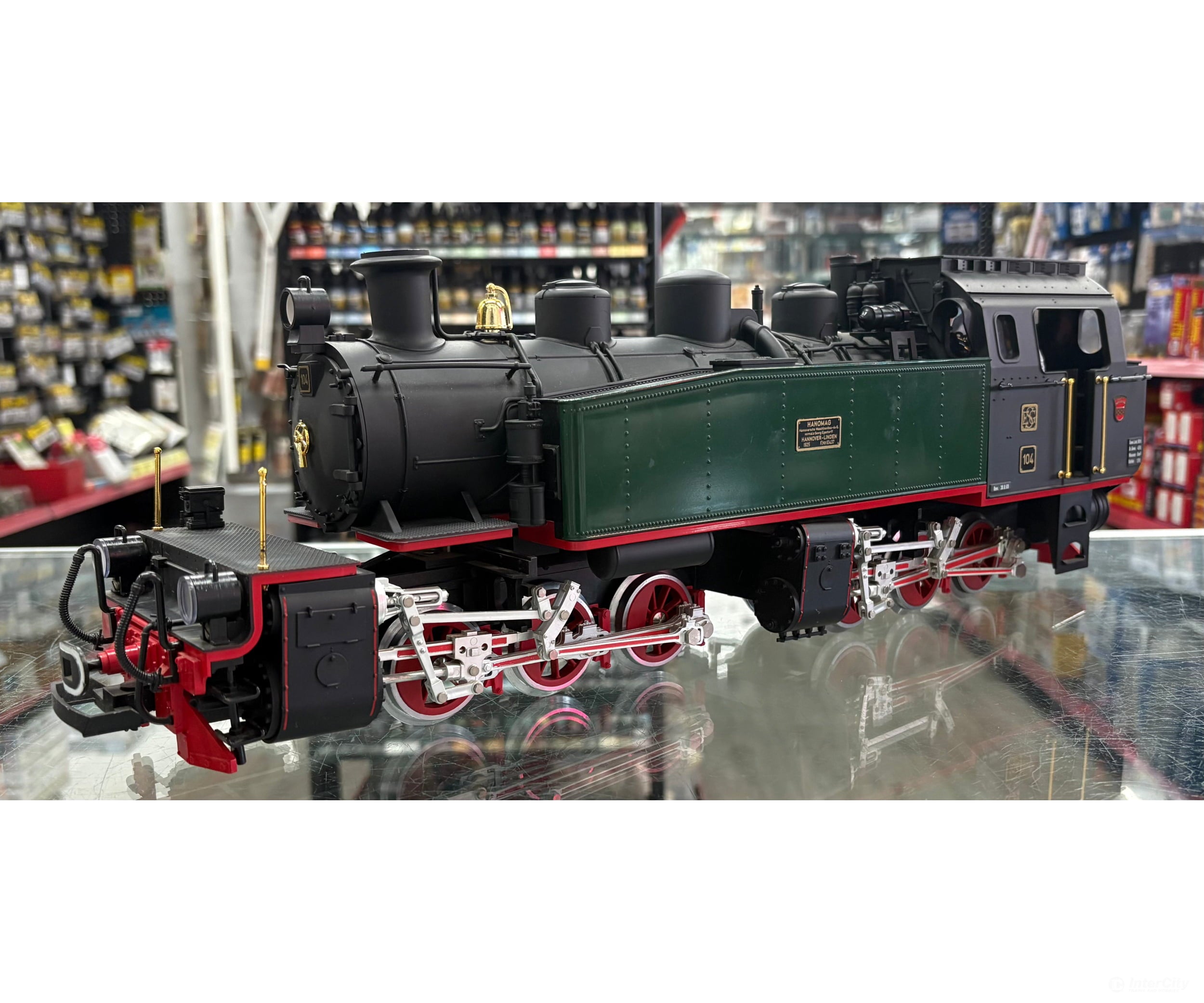 LGB 2085D G 0-6-6-0 Mallet Steam Locomotive ESG Smoke Unit 104 Analog DC - Locomotives