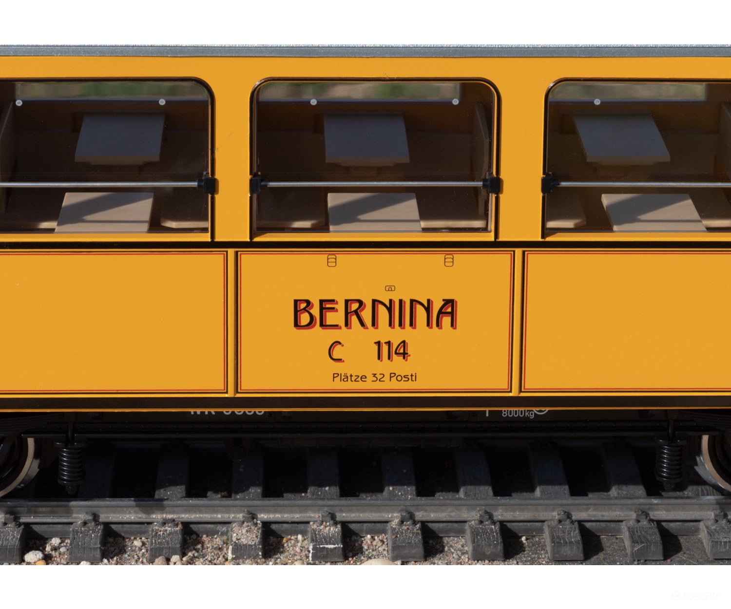 LGB 25392 RhB Class ABe 4/4 Powered Rail Car, Road Number 30 - Default Title (IC-LGB-25392)