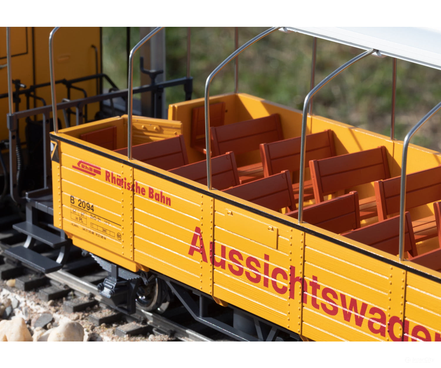 LGB 25392 RhB Class ABe 4/4 Powered Rail Car, Road Number 30 - Default Title (IC-LGB-25392)