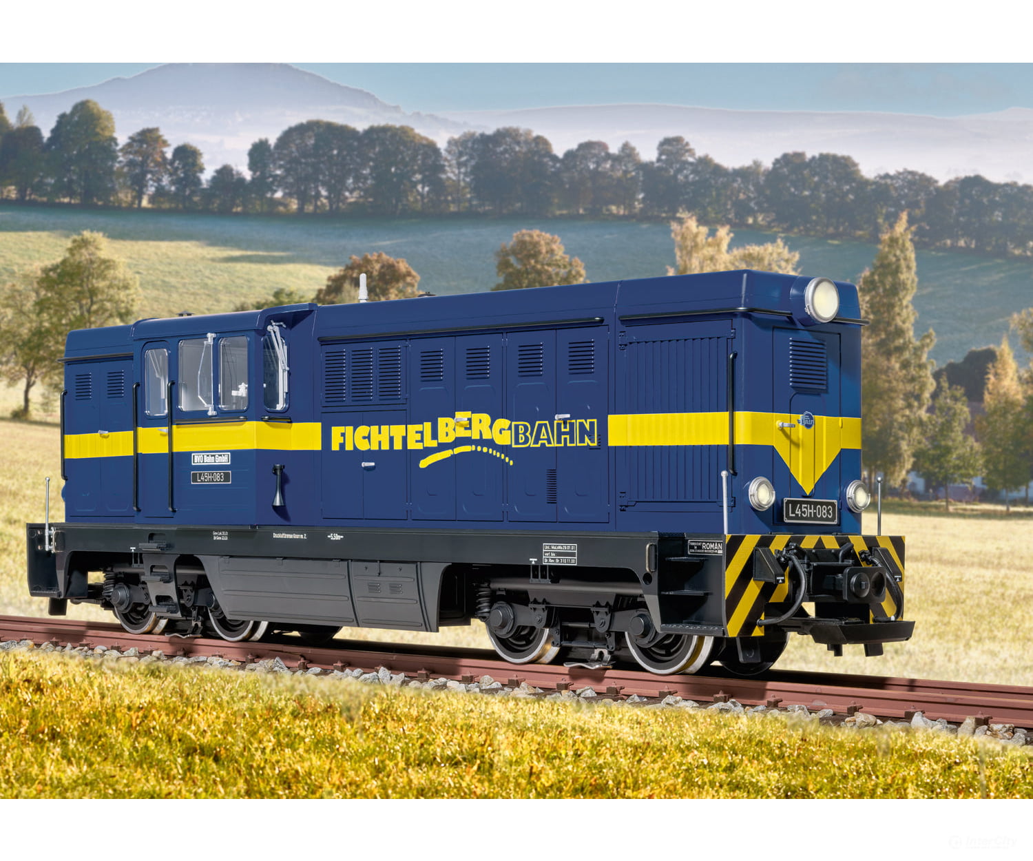 LGB 26451 G BVO Bahn GmbH (Busverkehr Ober- und Westerzgebirge) Fichtelberg Railway Class L45H-083 Diesel Loco Era V