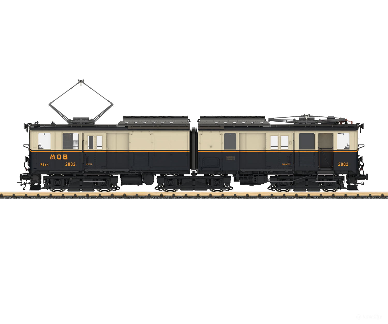 LGB 26660 G Class FZe 6/6 Powered Rail Car Era VI European Locomotives