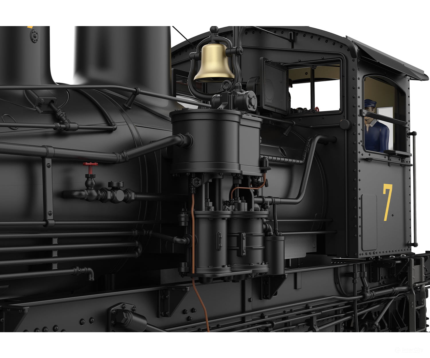Lgb 26702 G Wslc Rr Shay Steam Locomotive No. 7 European Locomotives