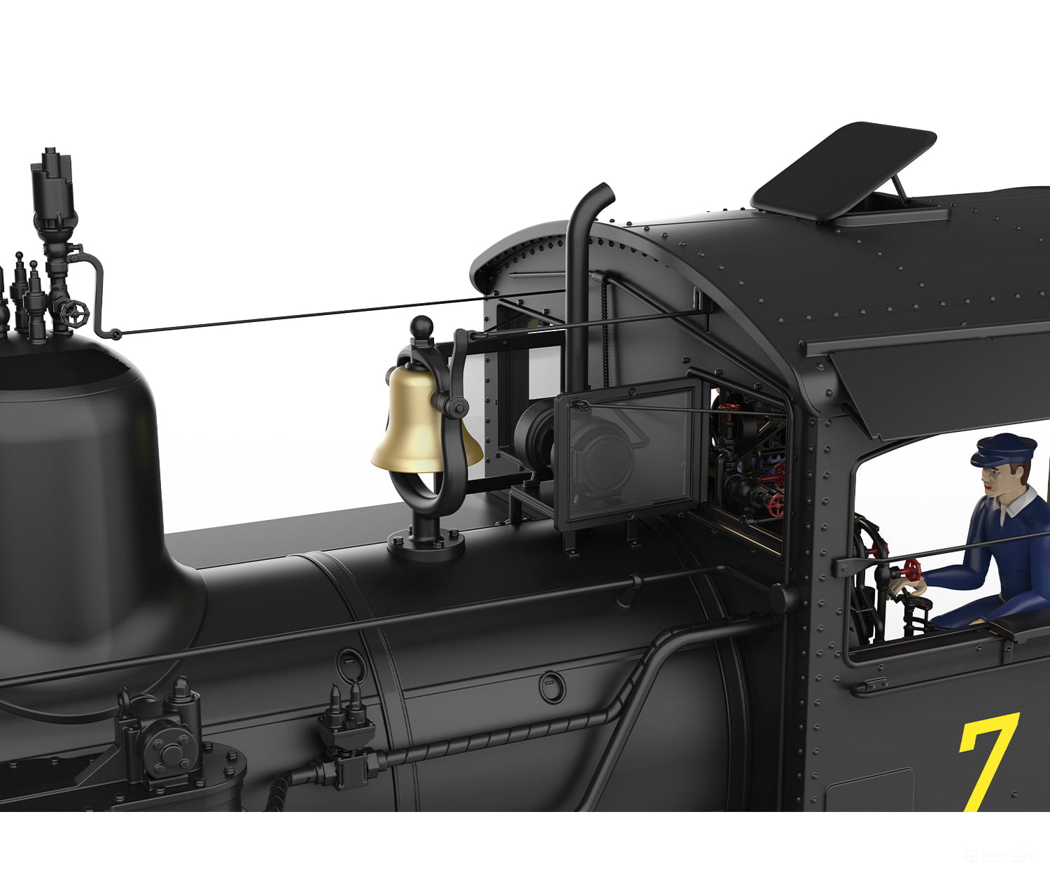 Lgb 26702 G Wslc Rr Shay Steam Locomotive No. 7 European Locomotives