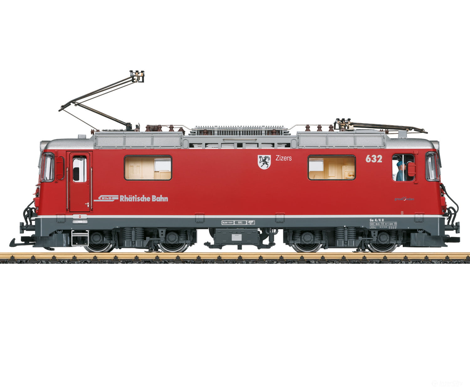 LGB 28442 RhB Class Ge 4/4 II Electric Locomotive - Default Title (IC-LGB-28442)
