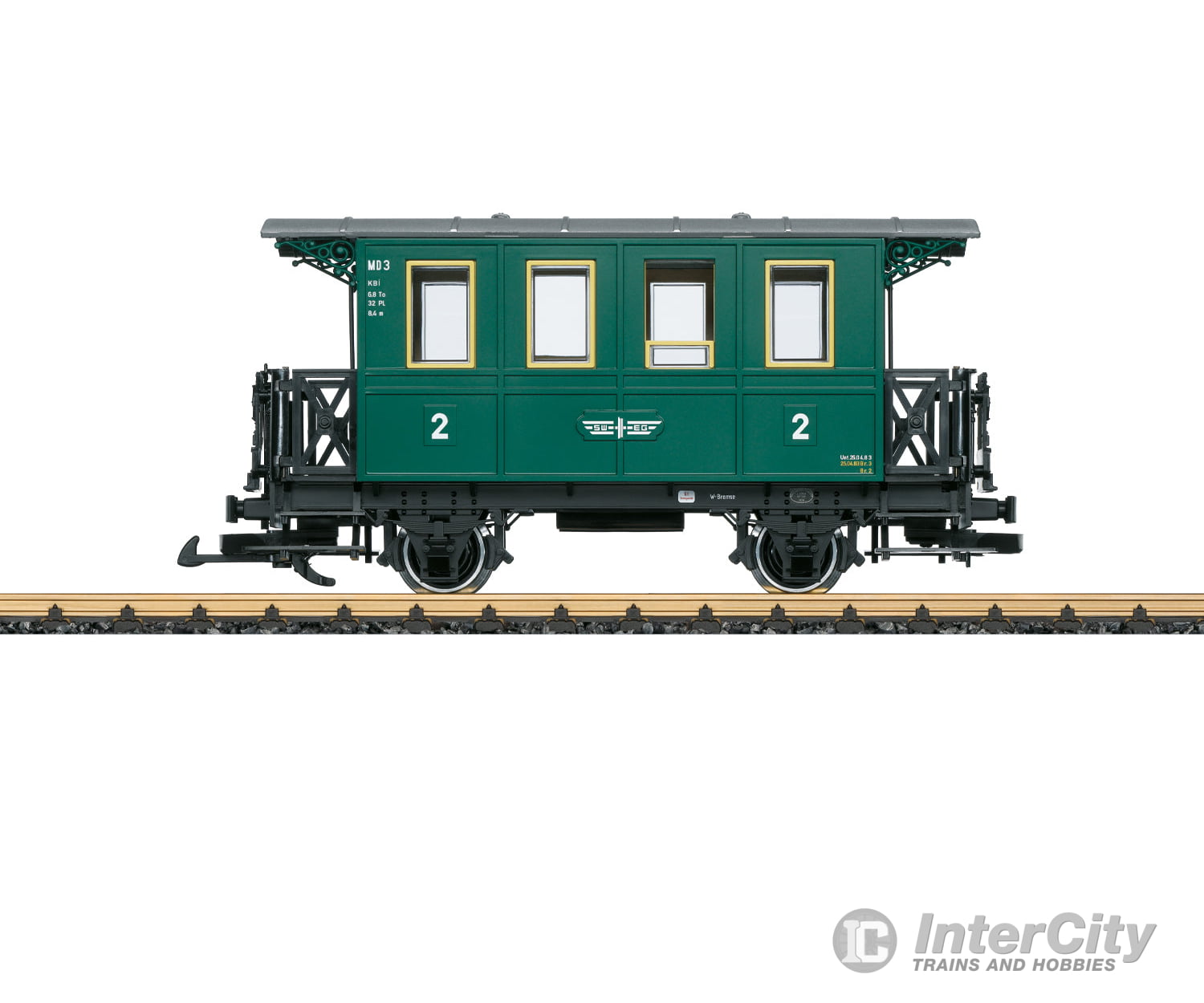 LGB 30142 G Jagsttal Railroad Type MD 3 Passenger Car European Passenger Cars