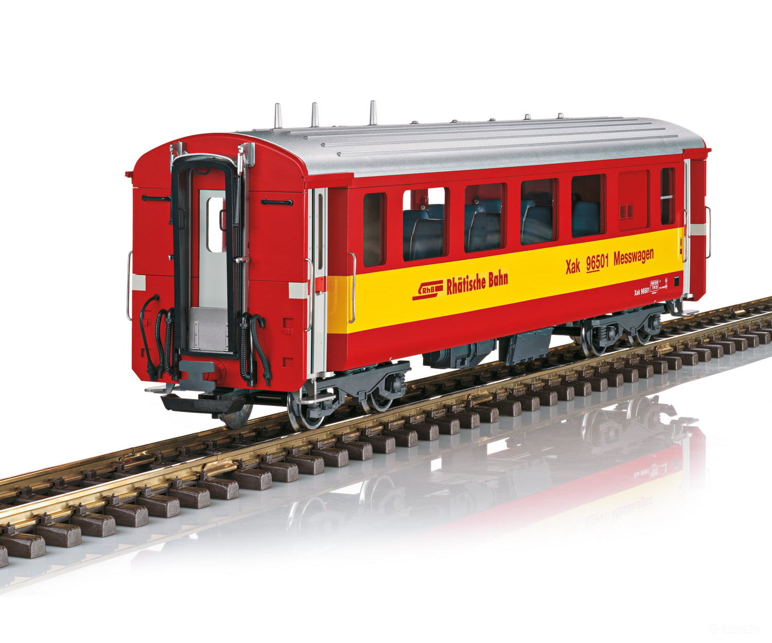 Lgb 30681 G Rhb Radio Test Car (1/2025 Club Model) European Freight Cars
