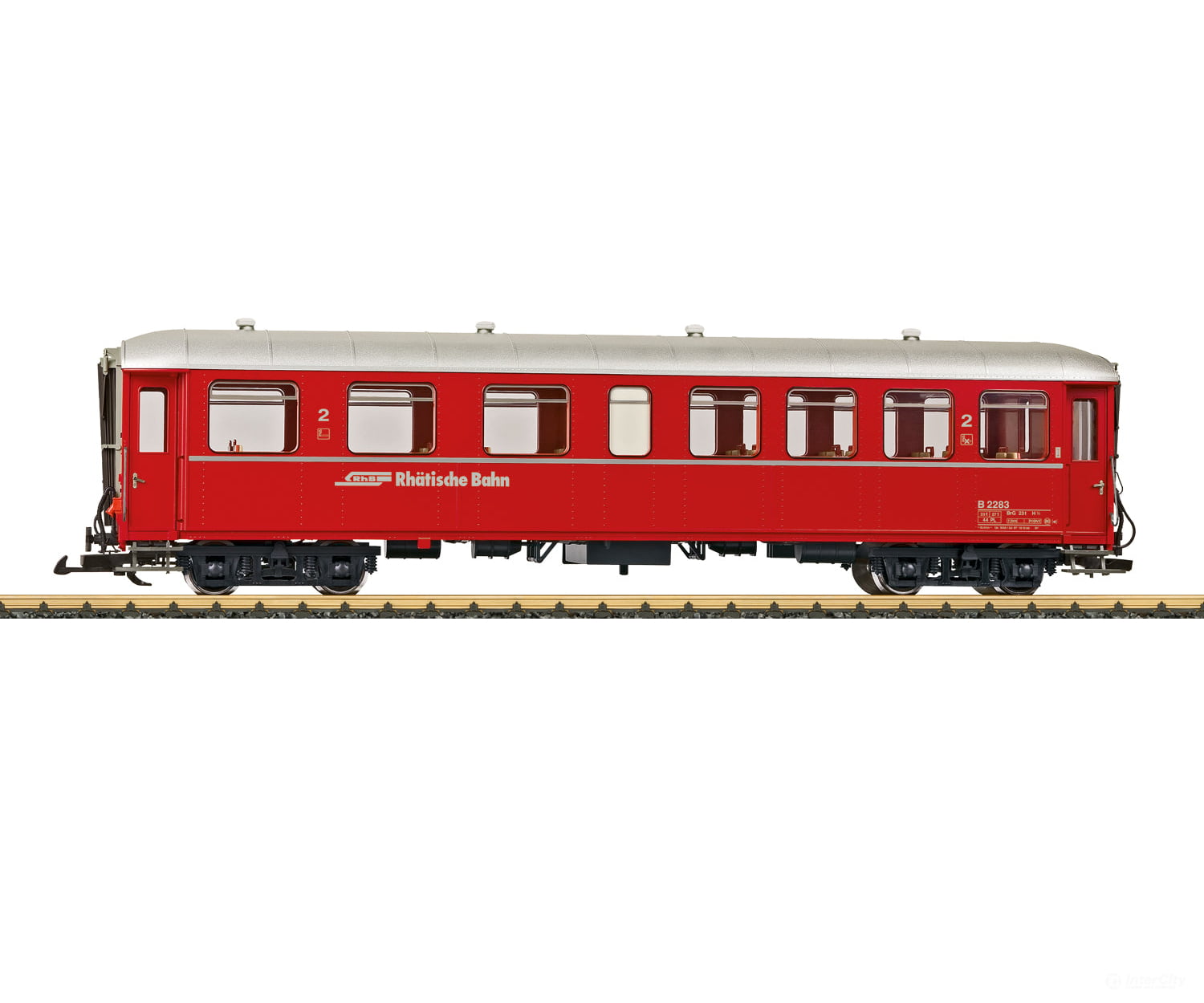 Lgb 31526 G Rhb Express Train Passenger Car 2Nd Class European Cars