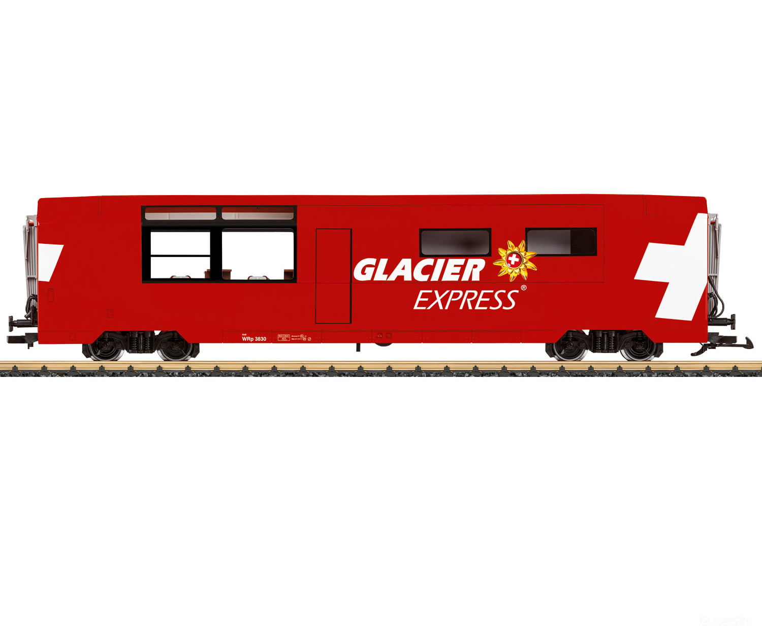 Lgb 33673 G Rhb Panorama Dining Car European Passenger Cars