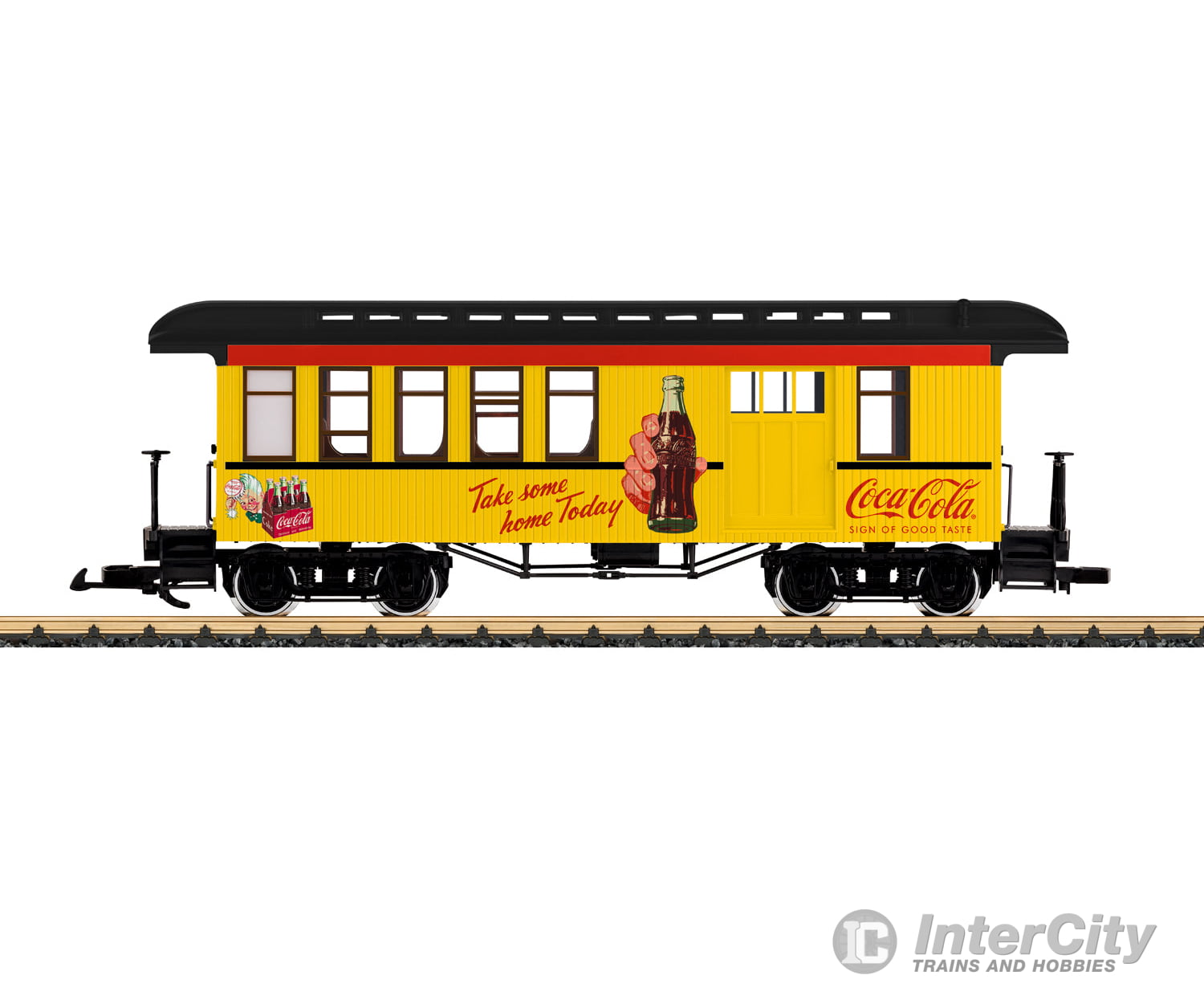 Lgb 36818 G Coca-Cola® Half Baggage Car Freight Cars