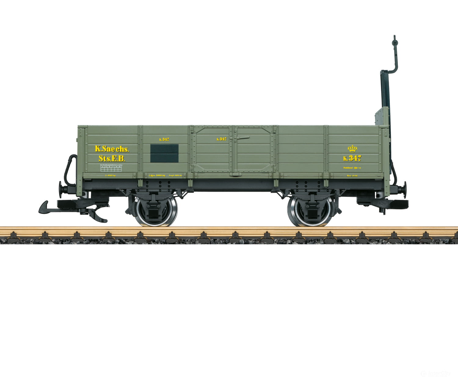 LGB 40273 G Royal Saxon State Railways Gondola European Freight Cars
