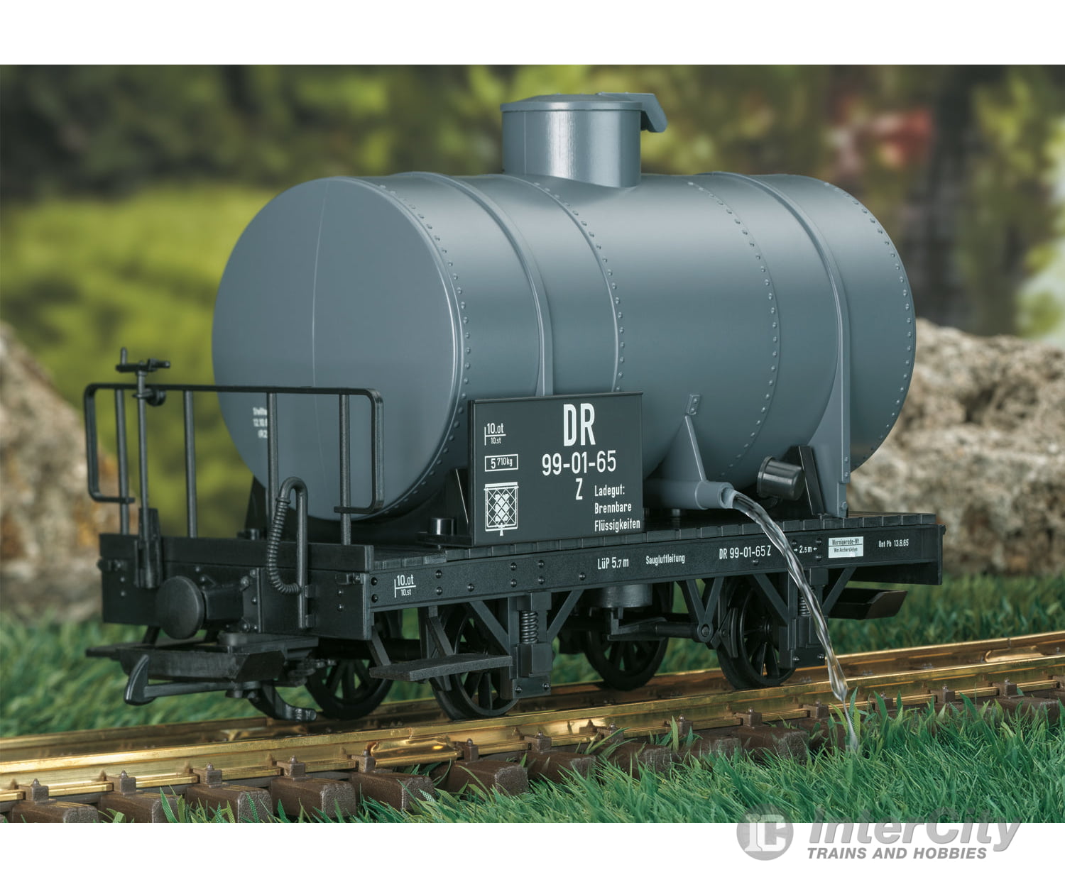 LGB 40556 G DR Tank Car European Freight Cars
