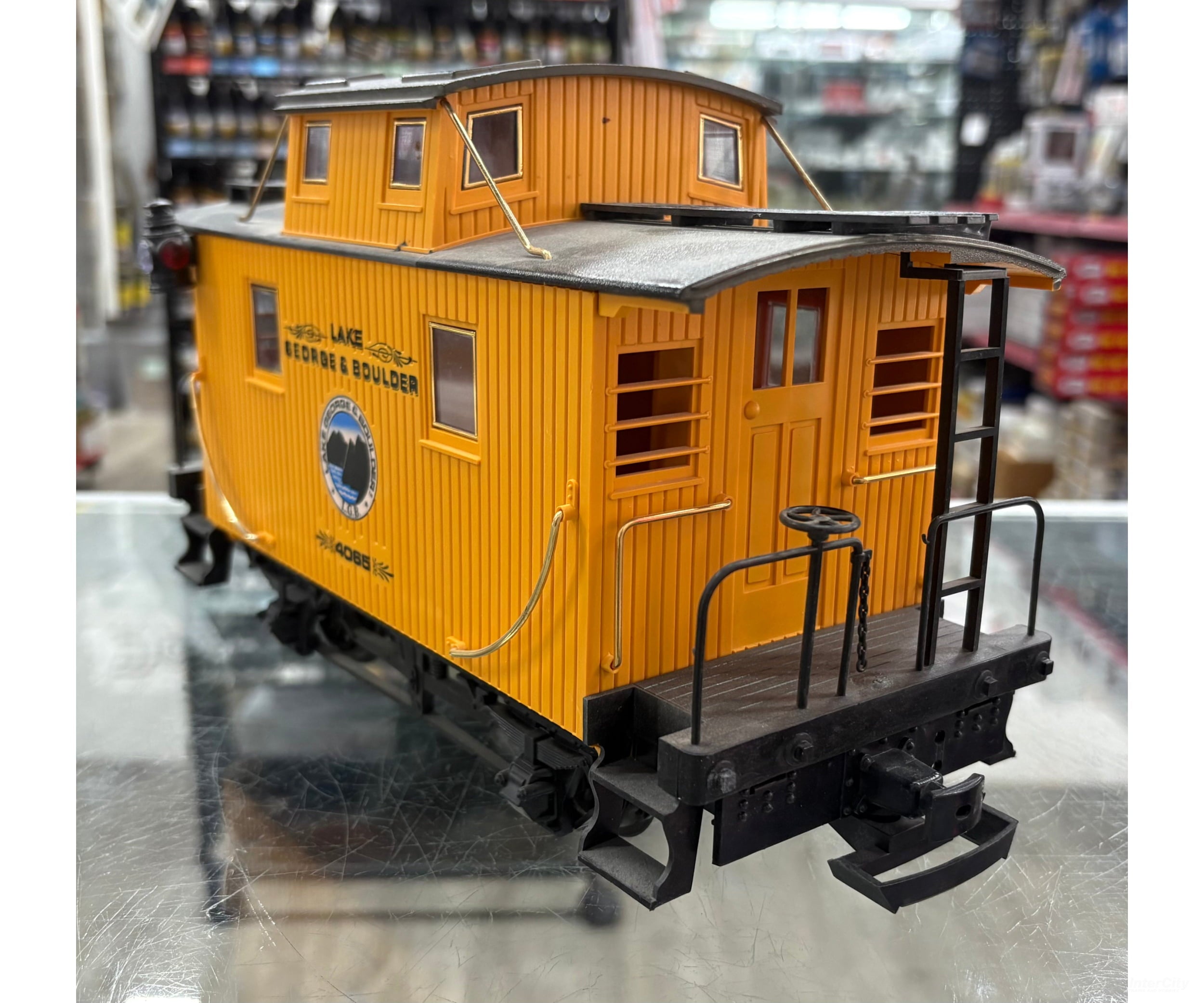 LGB 4065-L01 G Lake George & Boulder Caboose Limited Edition 4065 - Freight Cars