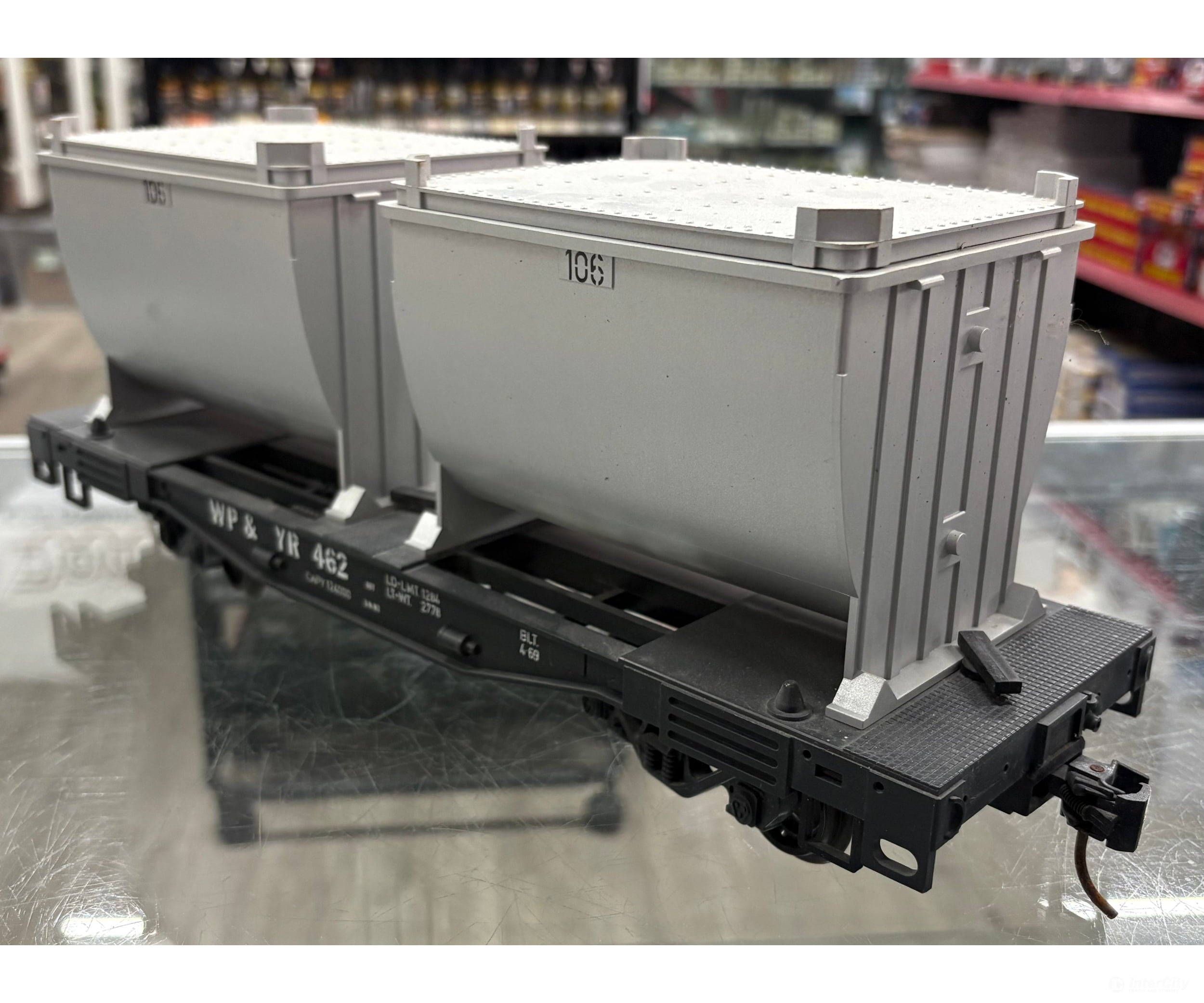 LGB 4086 G Dual Ore Freight Car White Pass & Yukon (WPY) 462 - Freight Cars