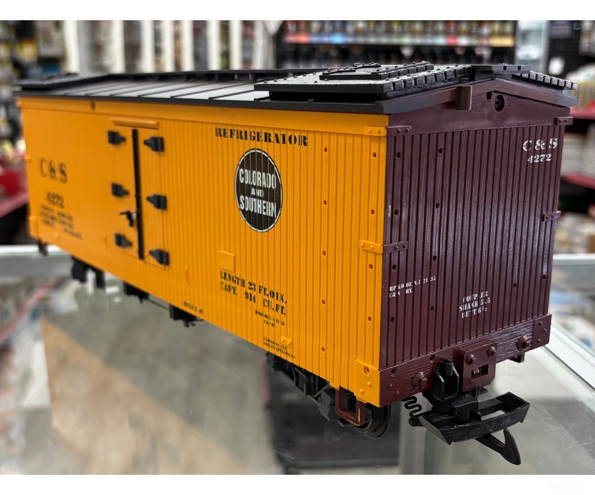 LGB 42720 G Refrigerator Car Colorado and Southern 4272 - Freight Cars
