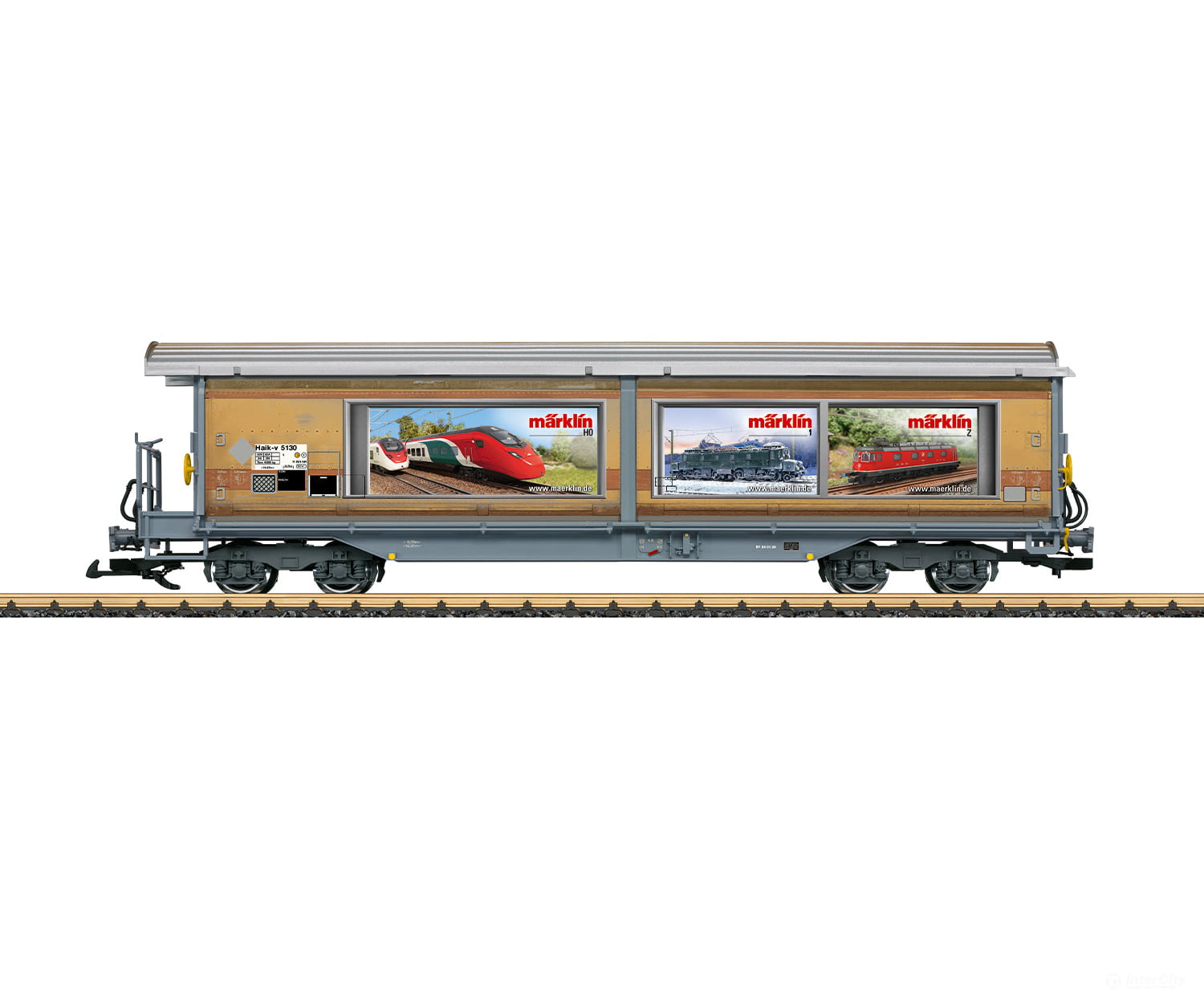 Lgb 48576 G Sliding Wall Boxcar European Freight Cars