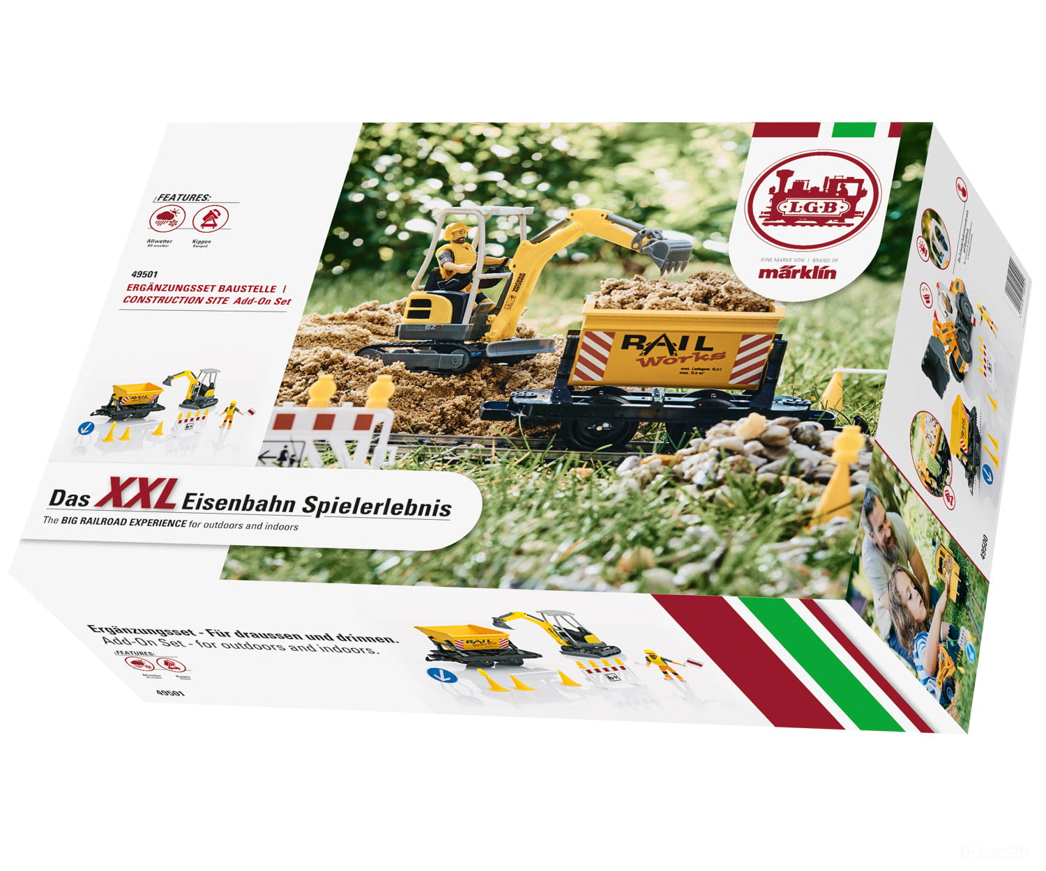 LGB 49501 Construction Site Extension Set - Default Title (IC-LGB-49501)