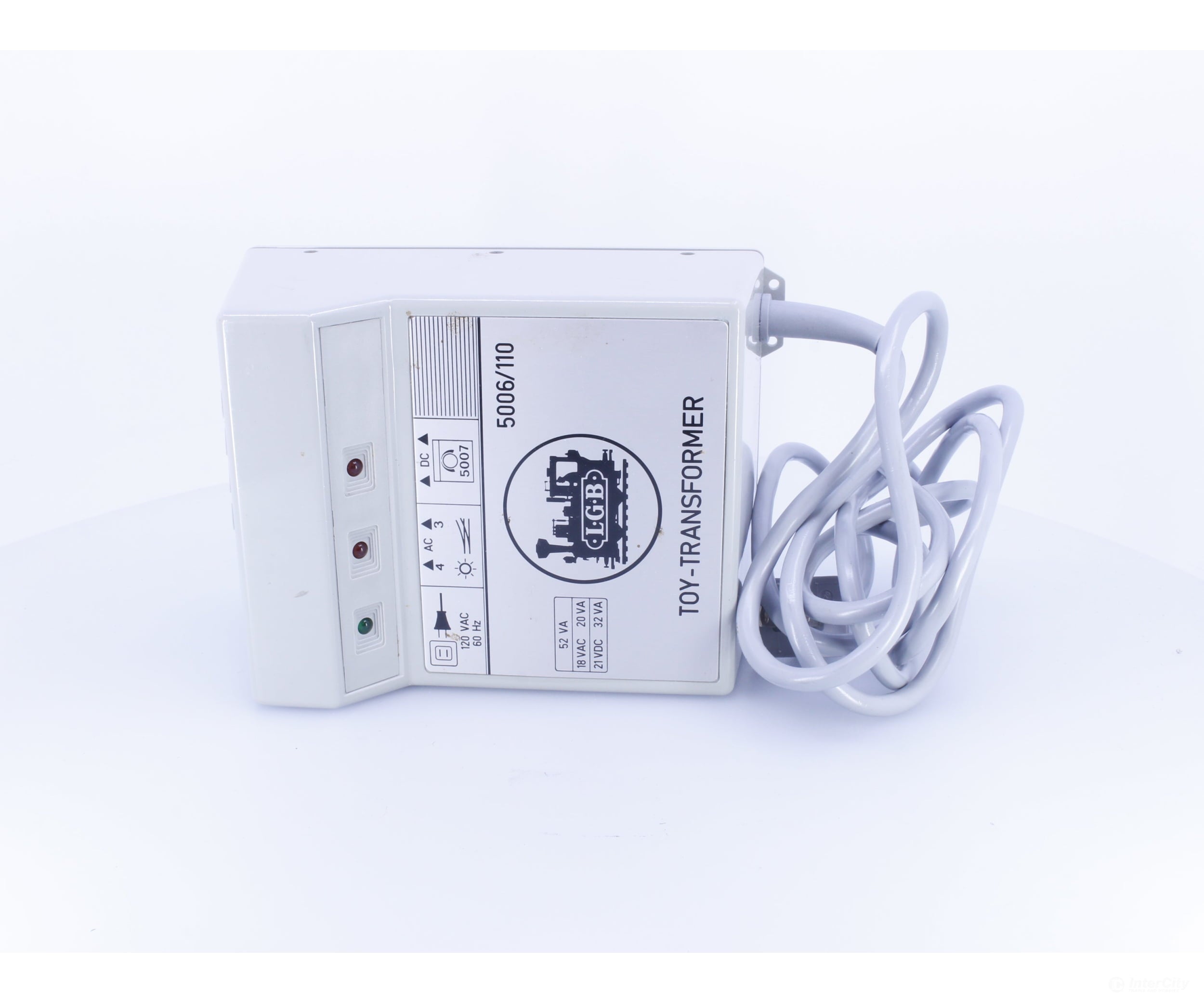 LGB 5006 G 110V Transformer 52VA 21 VDC 18 VAC - Analog Throttles & Power