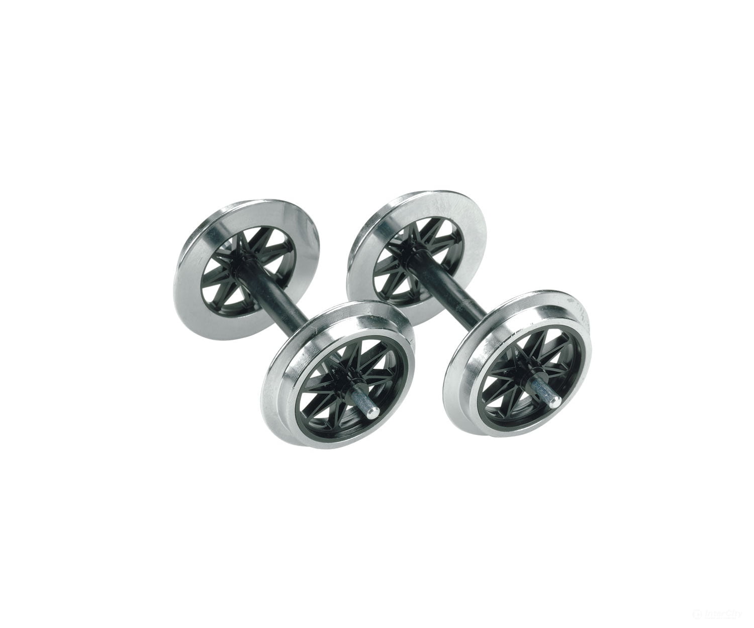 LGB 67320 Metal Double-Spoked Wheel Sets, 2 Pieces - Default Title (IC-LGB-67320)