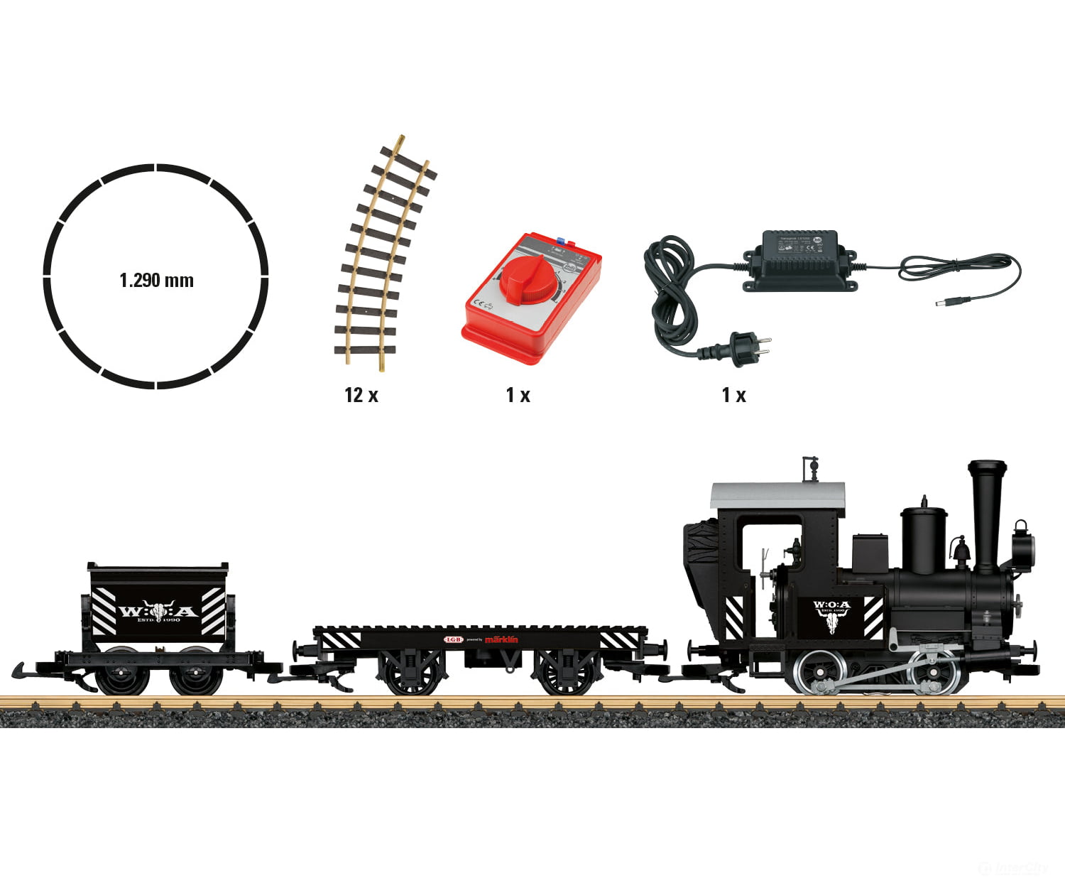 LGB 70505 G W:O:A® Starter Set - Starter & Train Sets