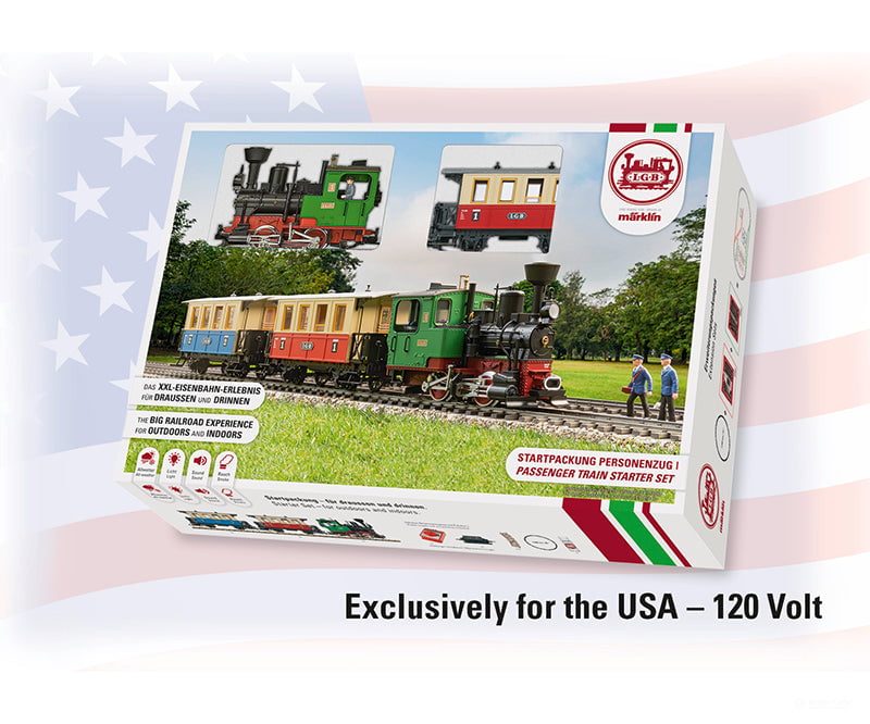 Lgb 72307 Passenger Train Starter Set & Sets