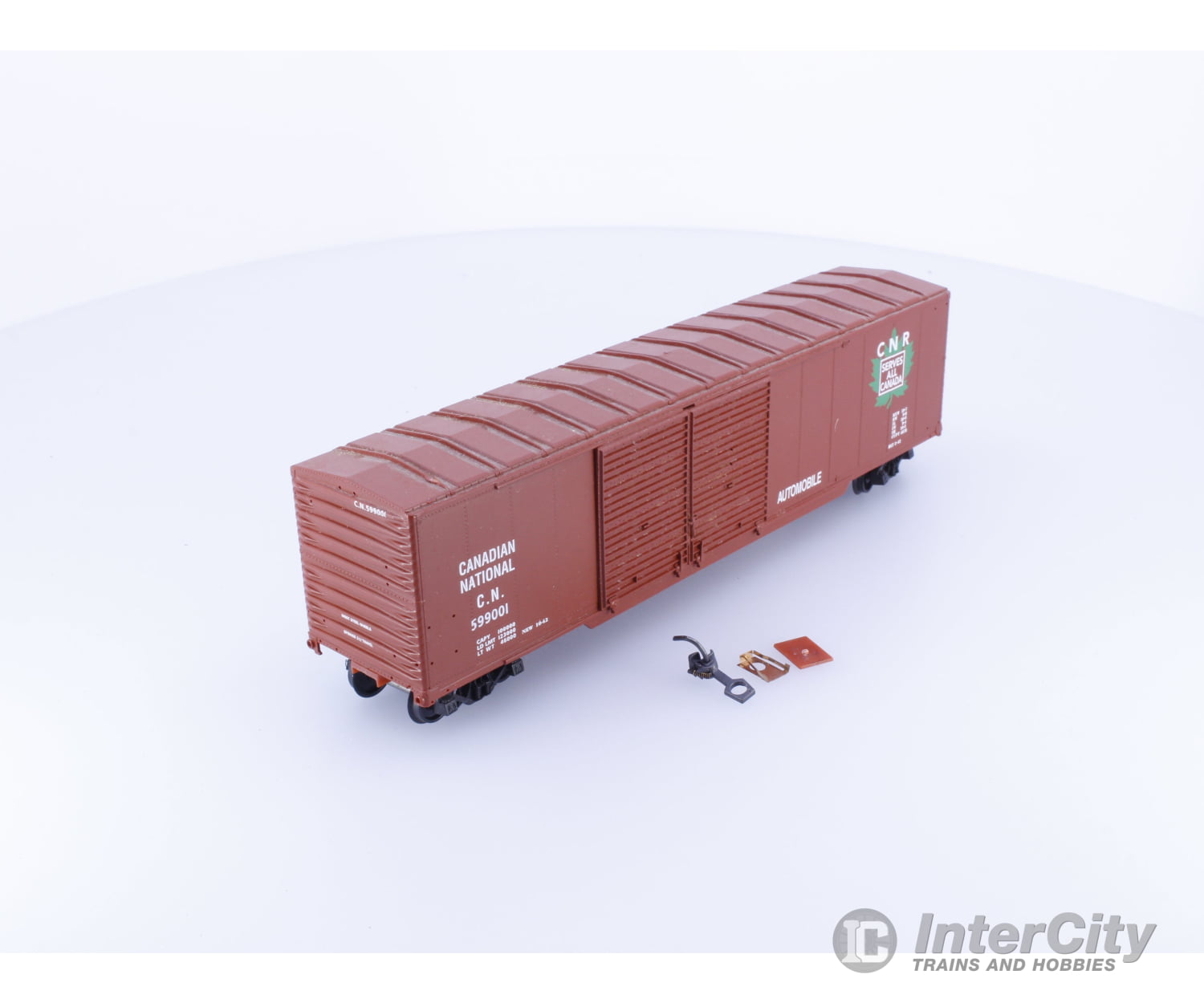 Life-Like 599001 HO 50’ Double Door Boxcar Canadian National (CN) 599001 Freight Cars