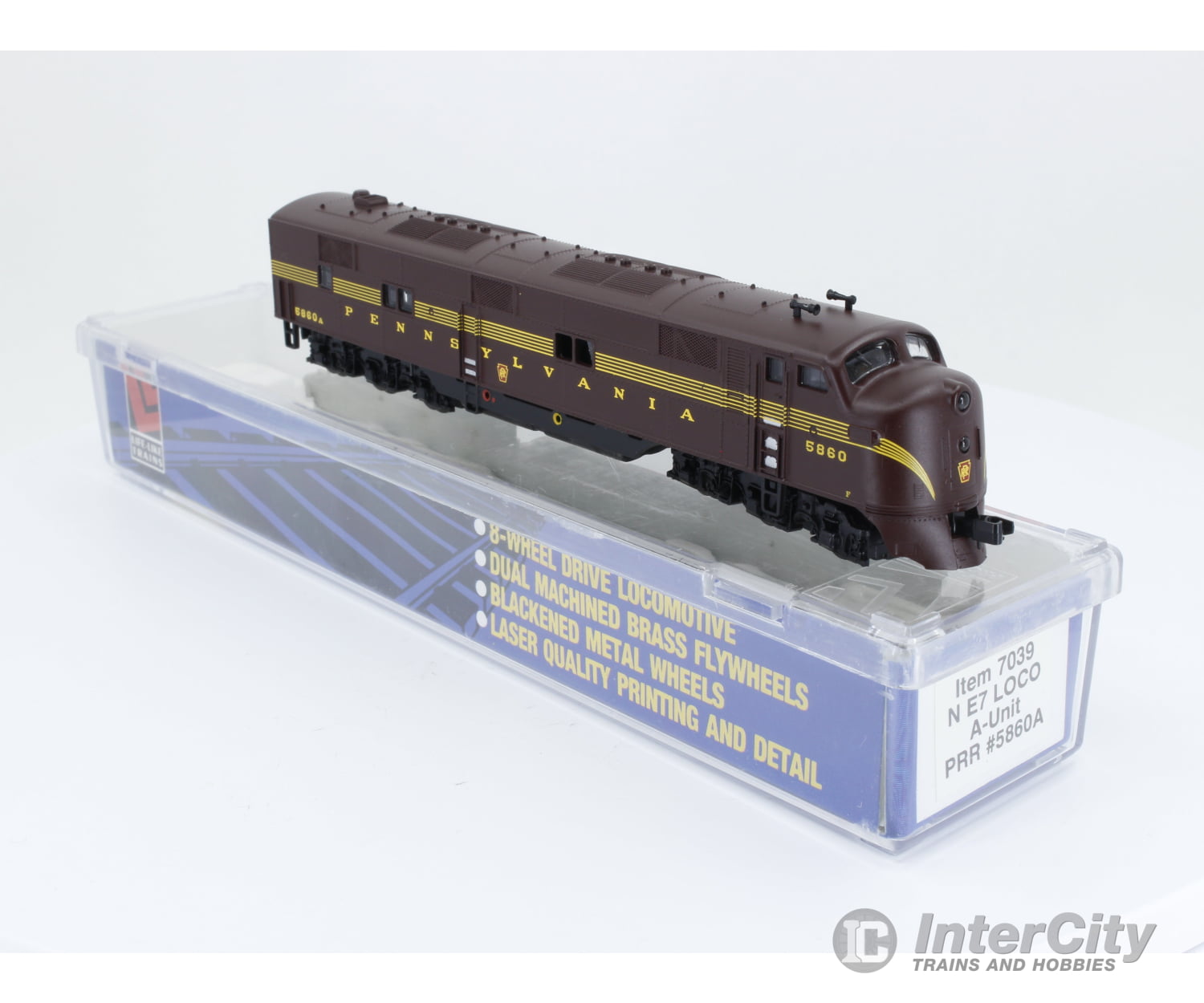 Life-Like 7039 N E7 Locomotive A-Unit Pennsylvania (Prr) 5860A Analog Dc (2) Locomotives