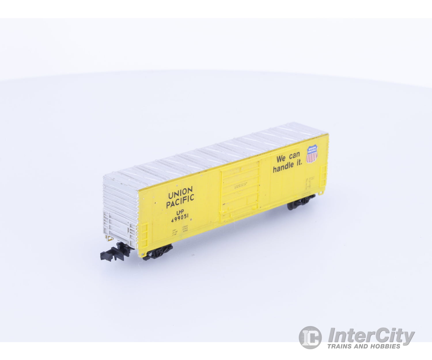 Life-Like 7730 N Evans 50’ Box Car Union Pacific (UP) 499051 Freight Cars