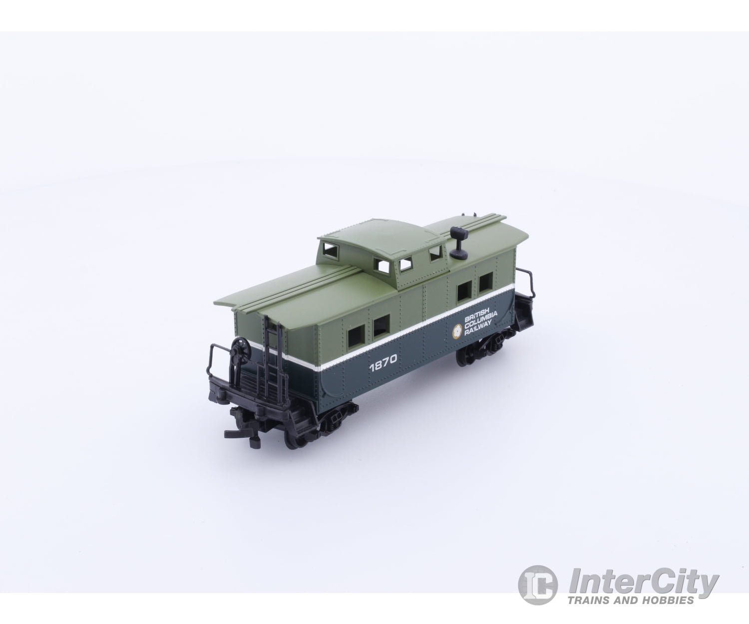 Life-Like 84620 HO Caboose BC Rail (BCOL) 1870 Freight Cars
