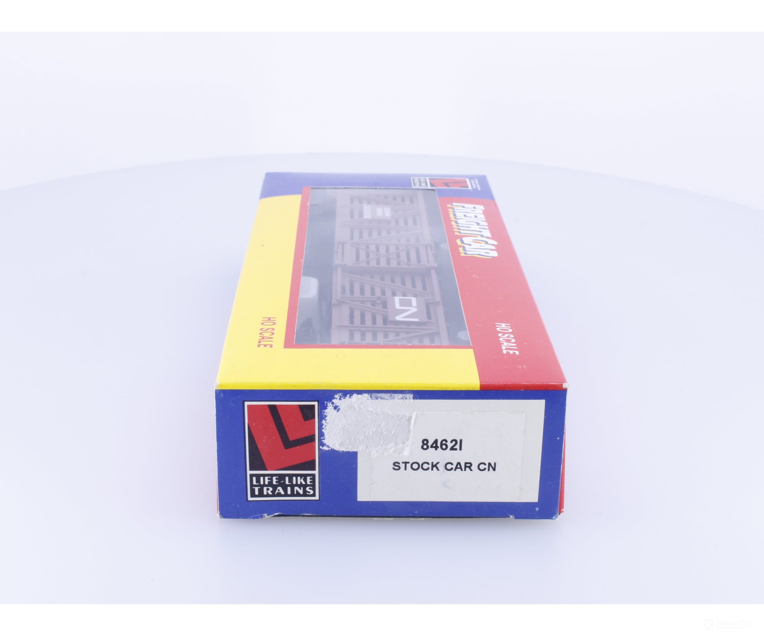 Life-Like 8462I HO 40’ Stock Car Canadian National (CN) 256182 Freight Cars