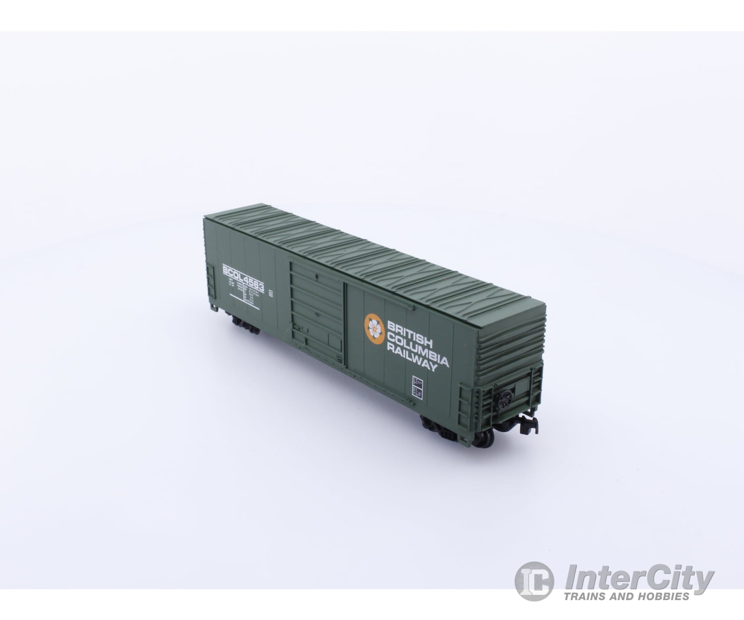 Life-Like 8462V HO 50’ Box Car BC Rail (BCOL) 4563 Freight Cars