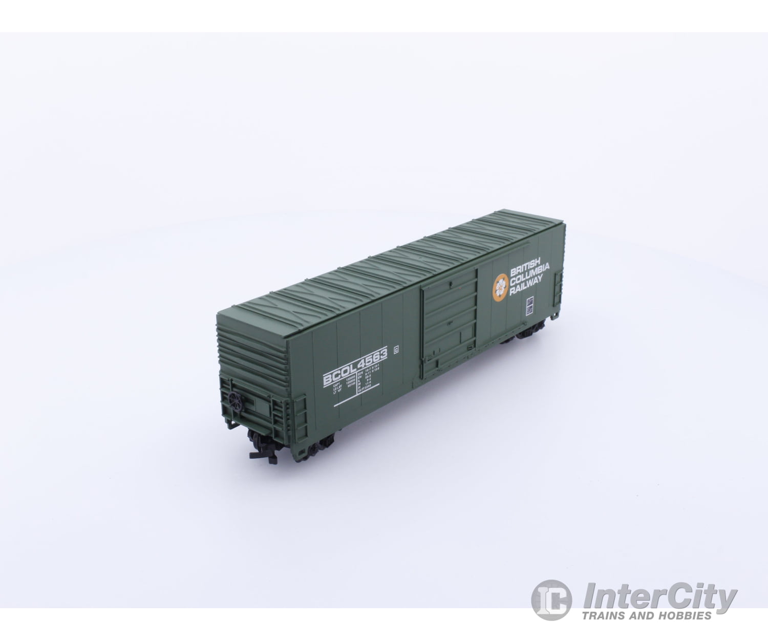 Life-Like 8462V HO 50’ Box Car BC Rail (BCOL) 4563 Freight Cars
