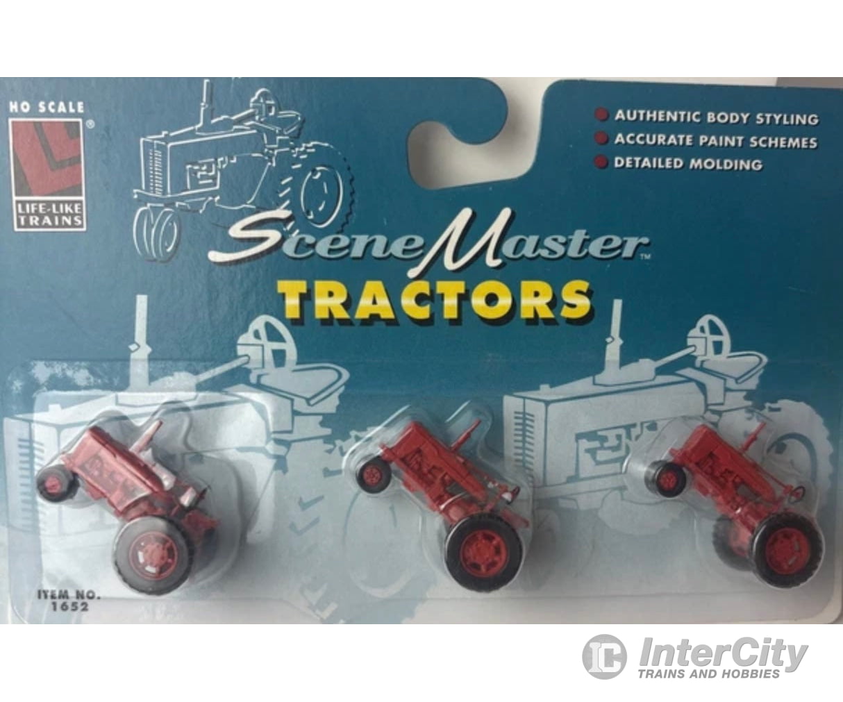 Life-Like Products HO 433-1652 SceneMaster(TM) - Tractors - package of 3 Cars & Trucks