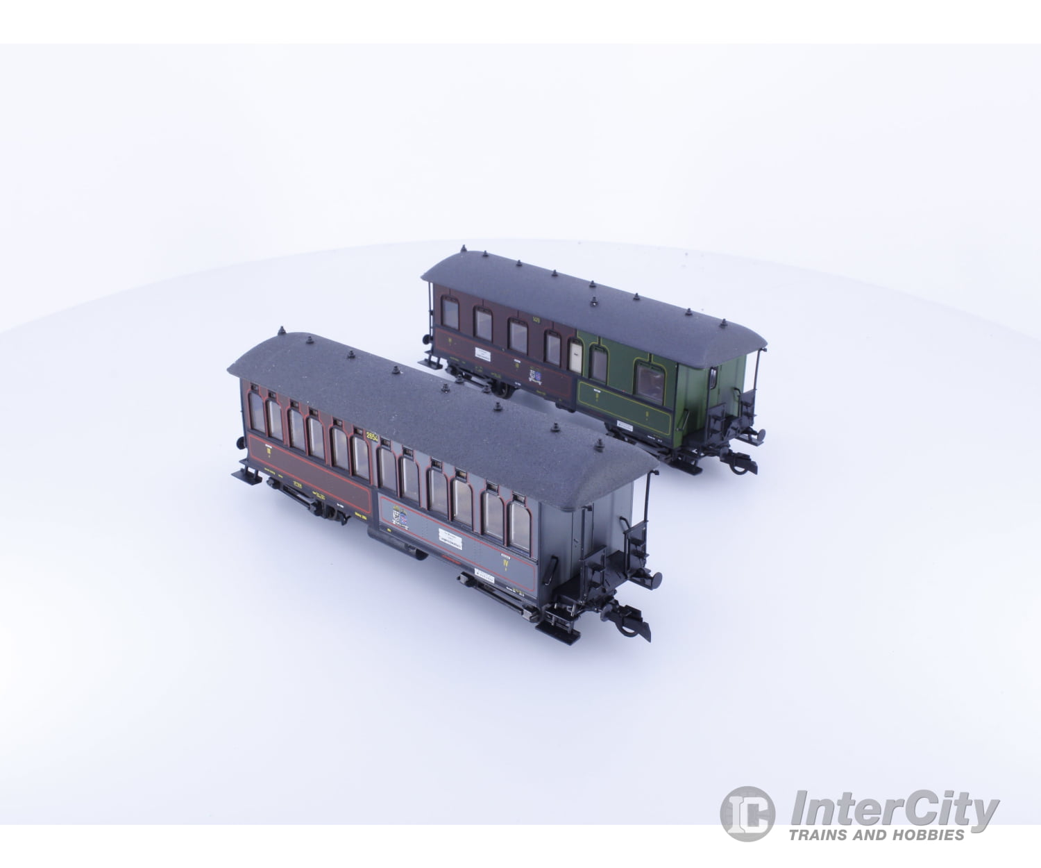 Liliput 812 HO KPEV 2 Pair Passenger Cars European Passenger Cars