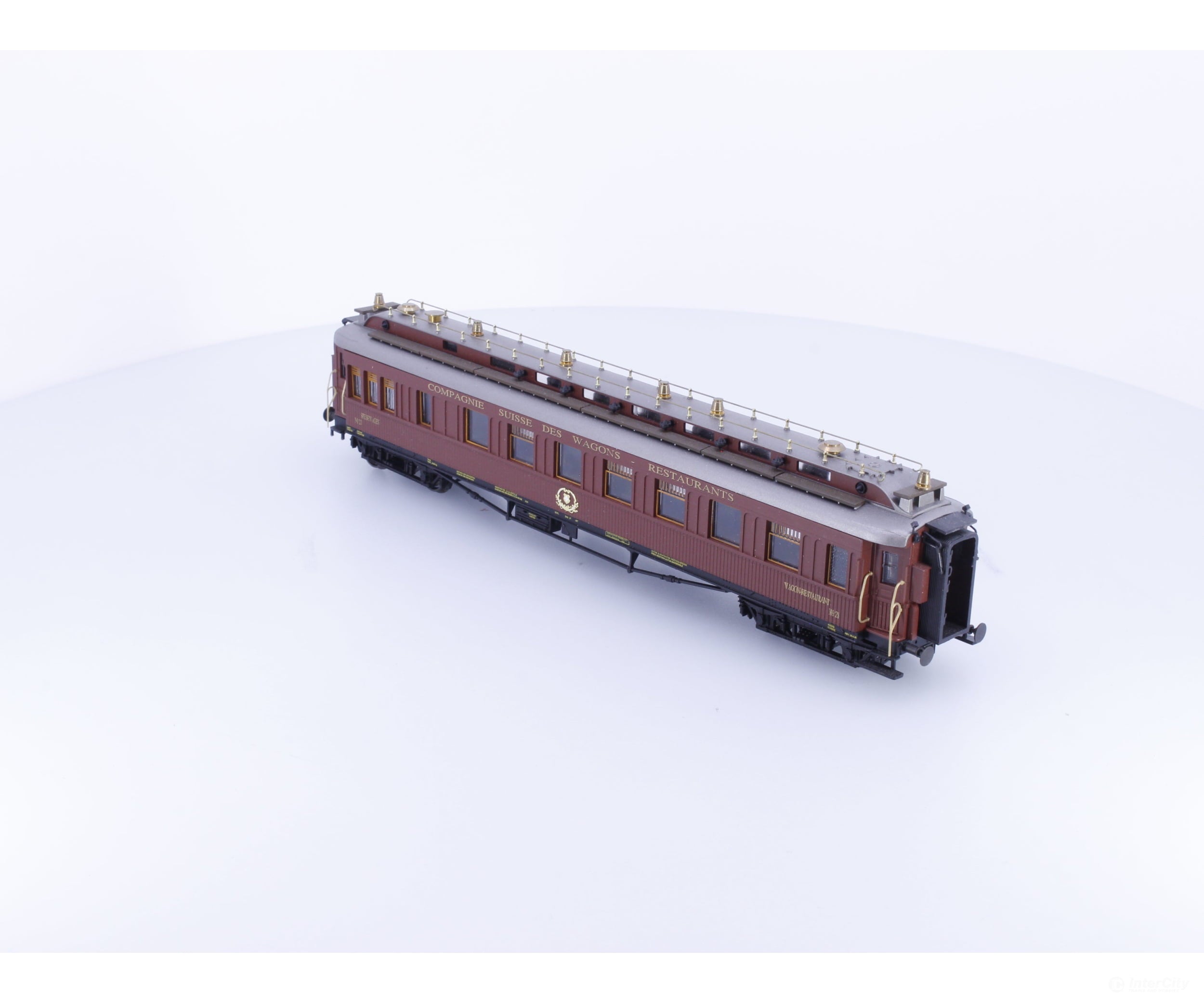 Liliput L386304 HO SBB-CFF-FFS Oldtimer Teak Wood Dining Coach Typ Br4u 21 - European Passenger Cars