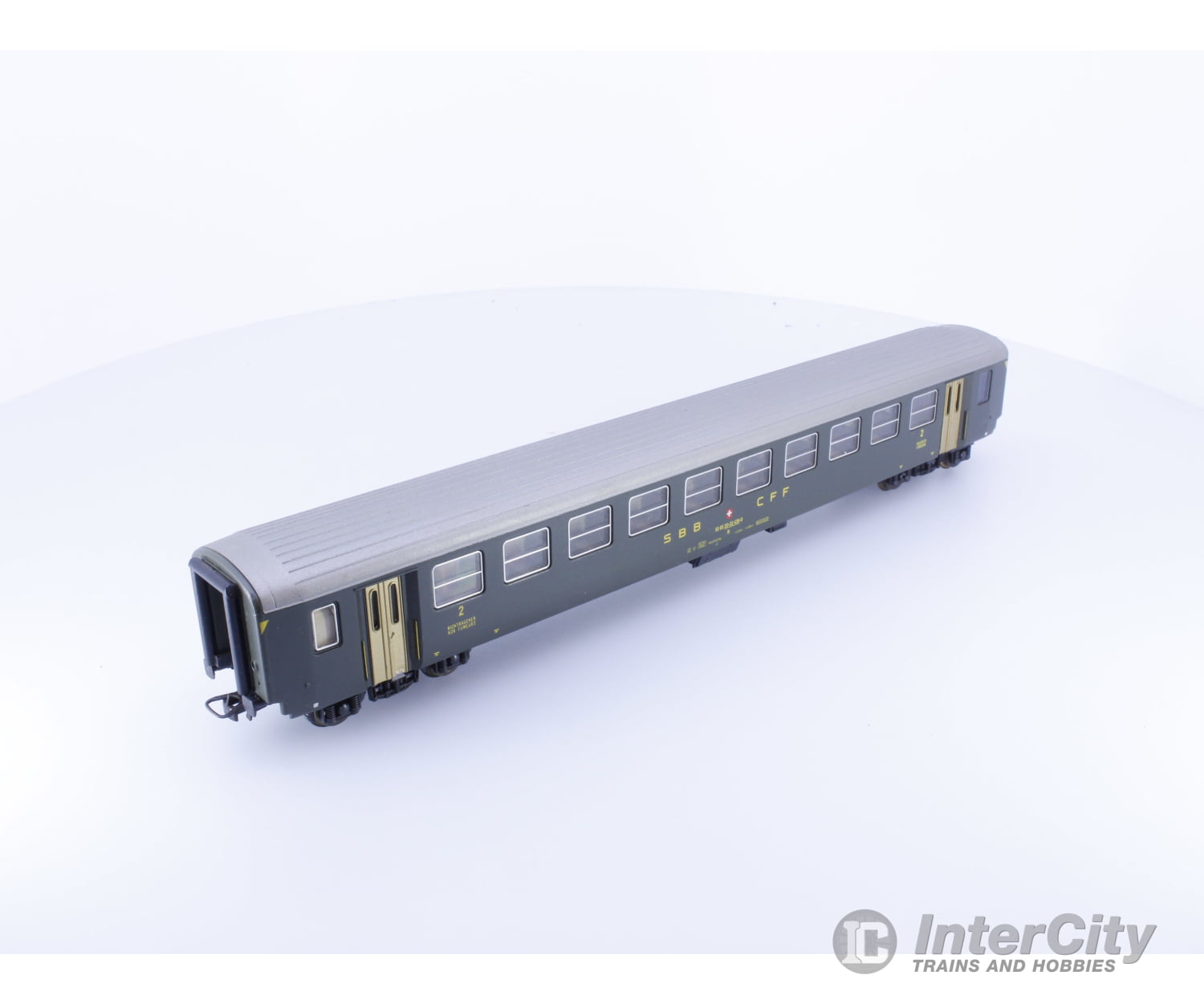 Lima 309521K HO SBB-CFF-FFS 2nd Class Passenger Car with Interior Details 508520334360 European Passenger Cars