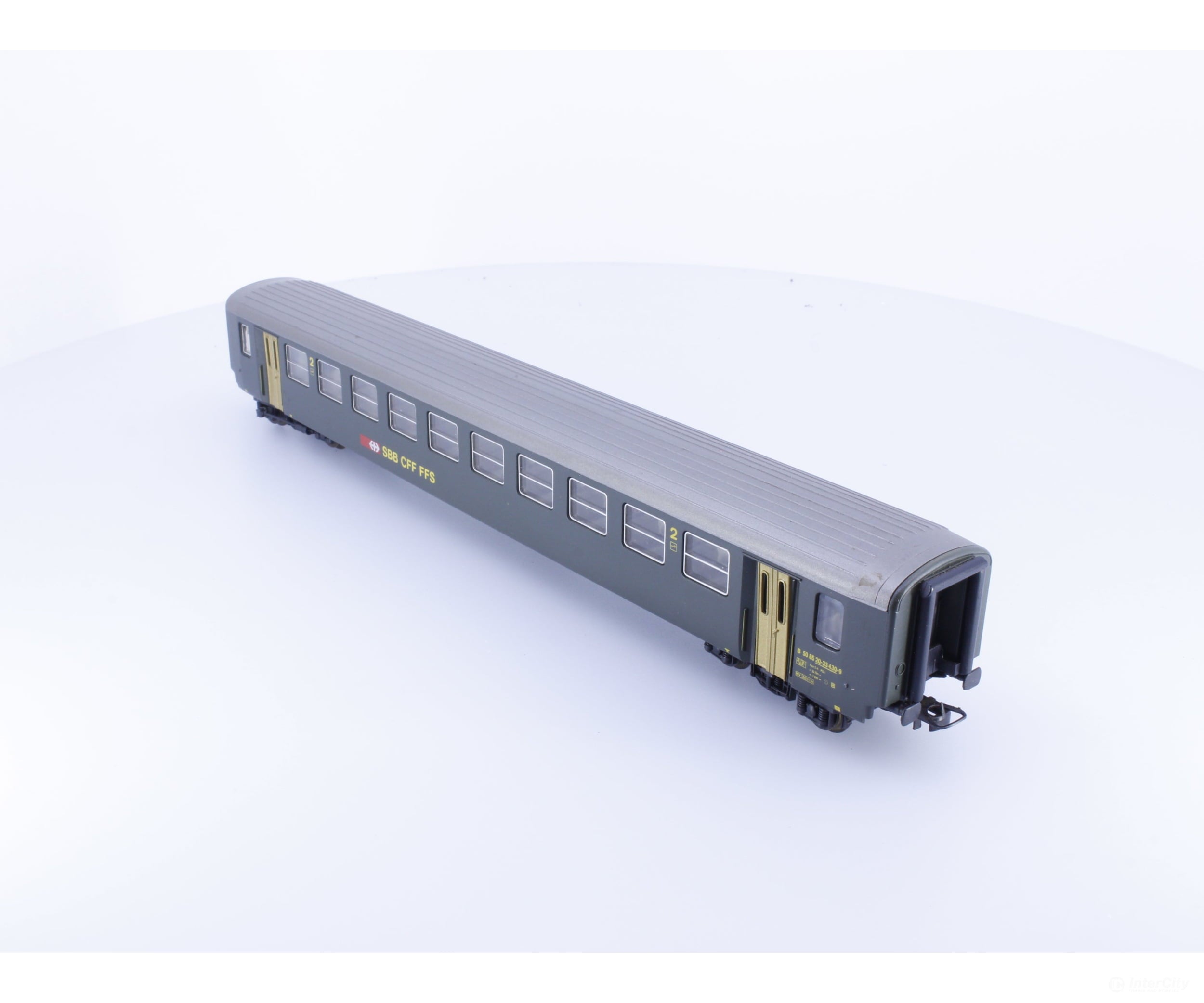 Lima 309528K HO SBB-CFF-FFS 2nd Class Passenger Car B5085 European Passenger Cars