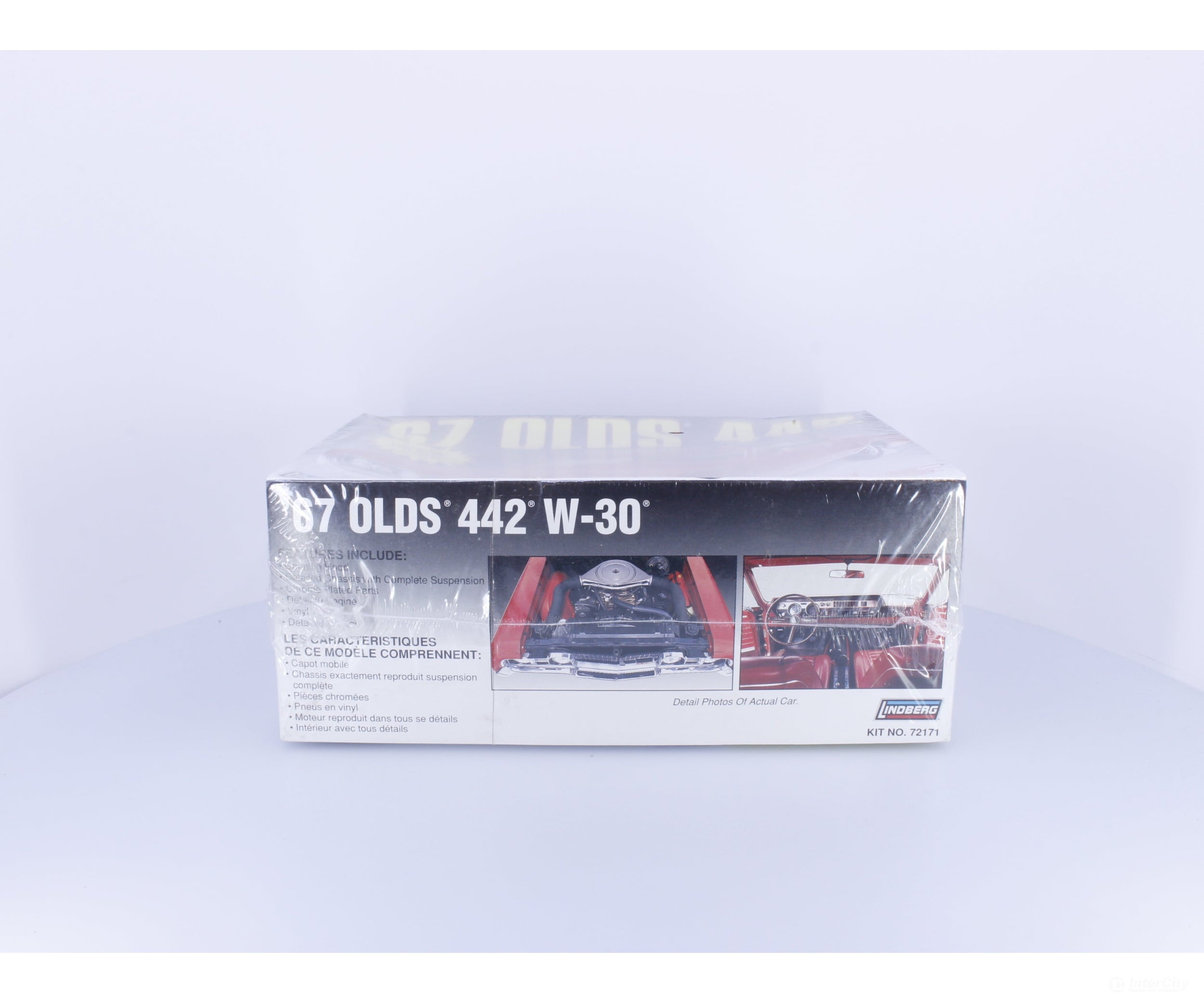Lindberg 72171 G 1967 Oldsmobile 442 W-30 Plastic Model Kit 1/25 (#2) Plastic Car Model Kits
