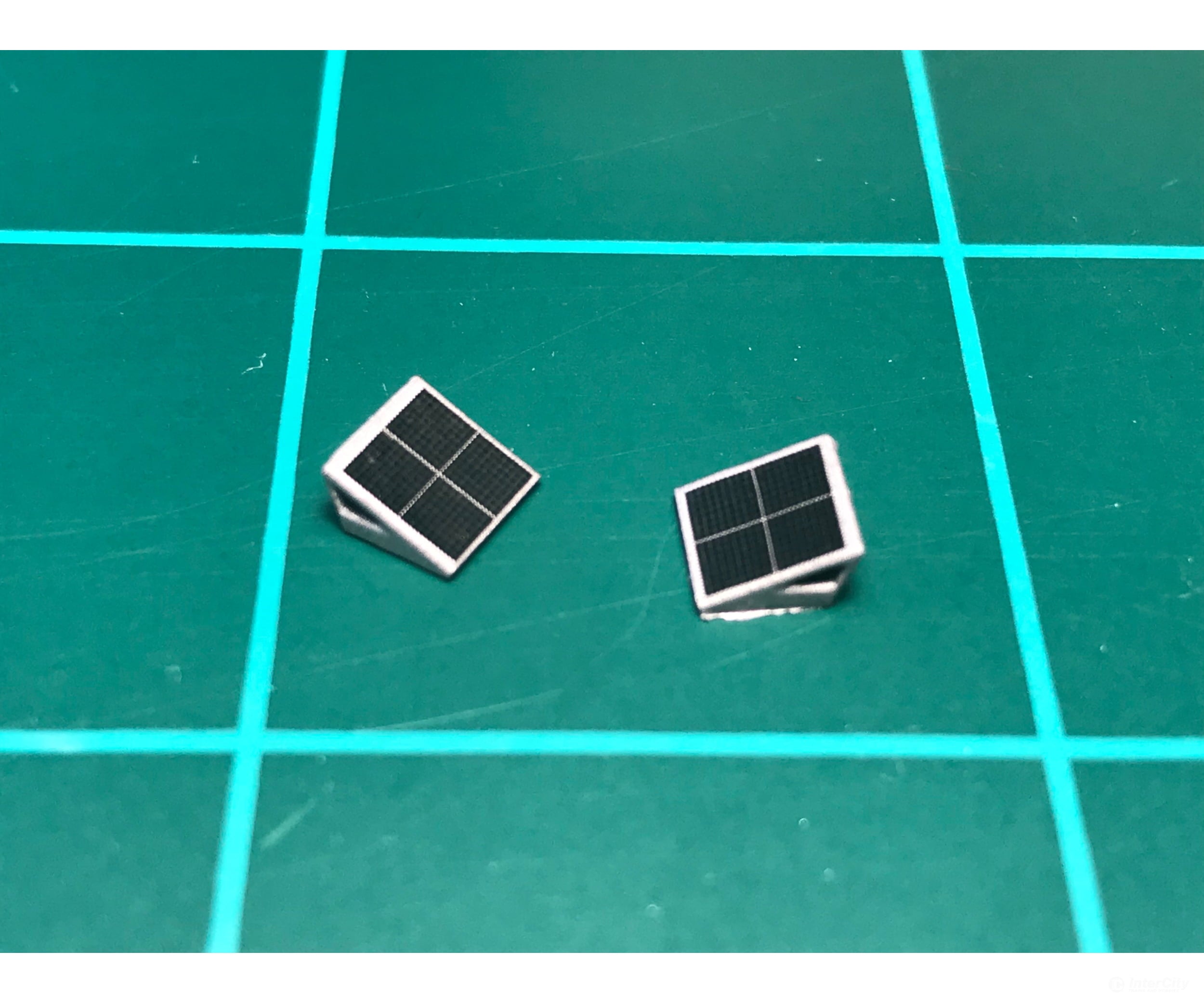 Mac Rail Mac-806 Ho Ballast Car Solar Panel Kit - Bnsf Version 3 ’Large’ Detailing Parts
