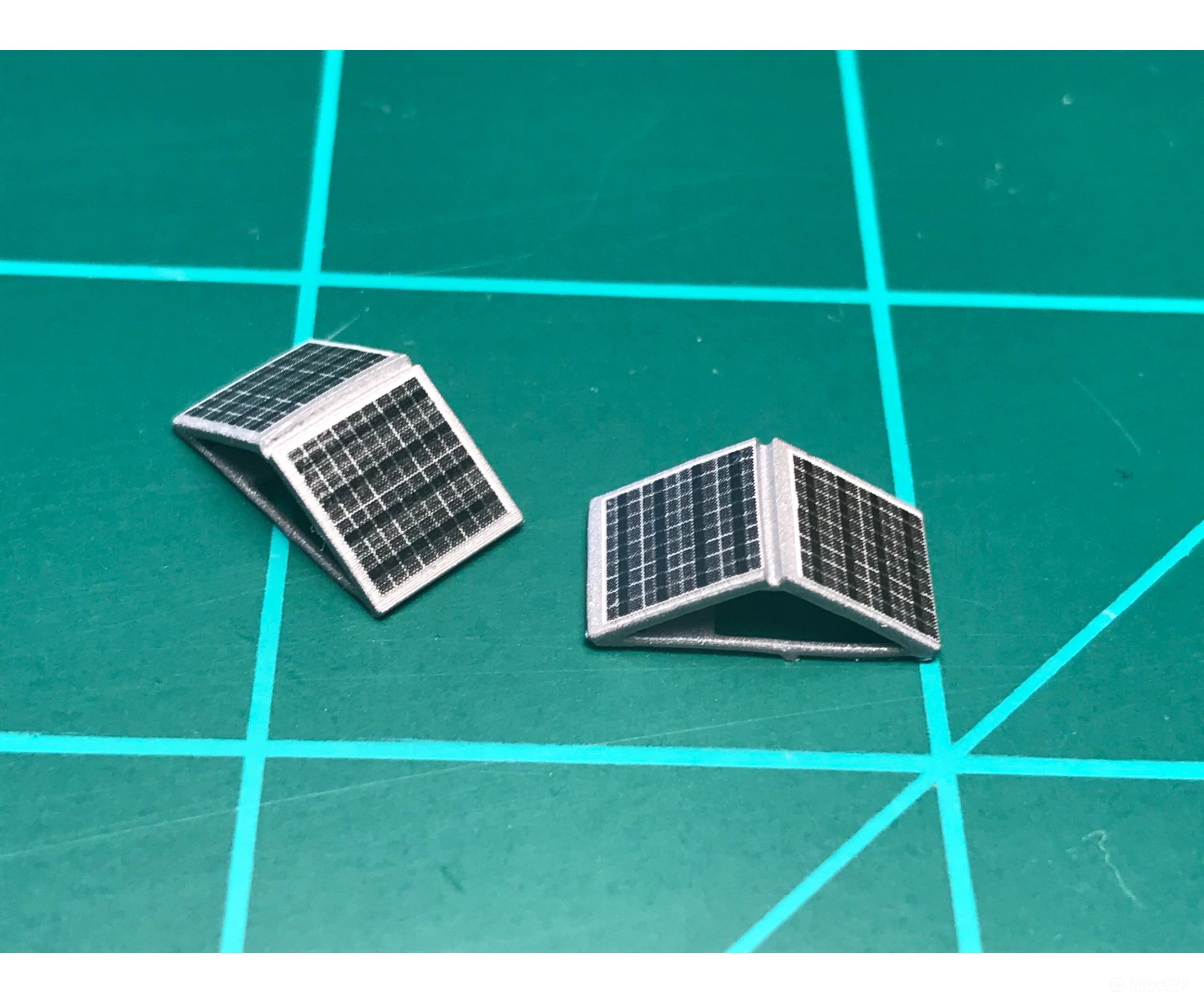 Mac Rail Mac-809 Ho Ballast Car Solar Panel Kit - Herzog Version ’Top’ Detailing Parts