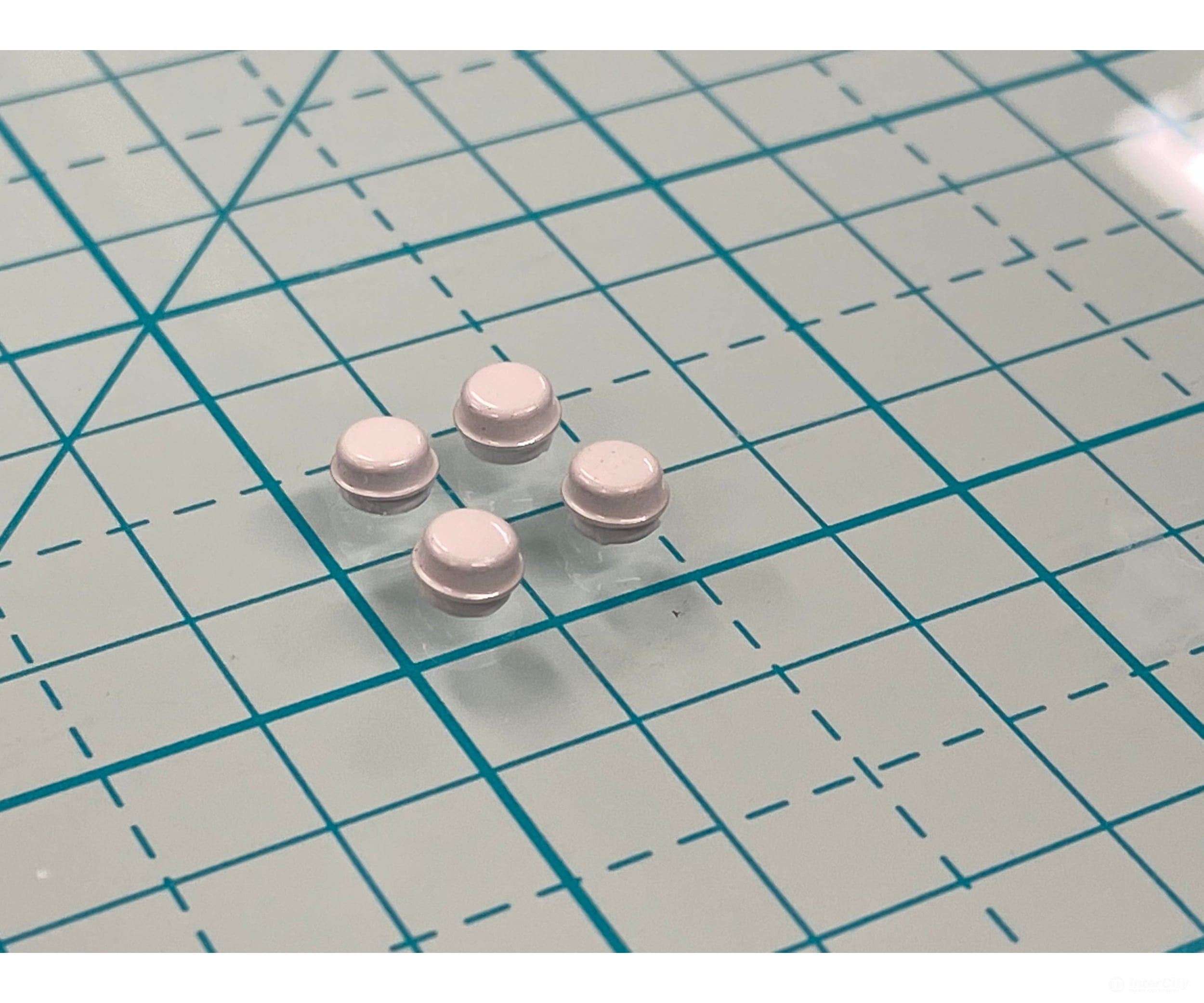 Mac Rail Mac-833 Ho Gps Dome (Round β 4 Pack) Detailing Parts