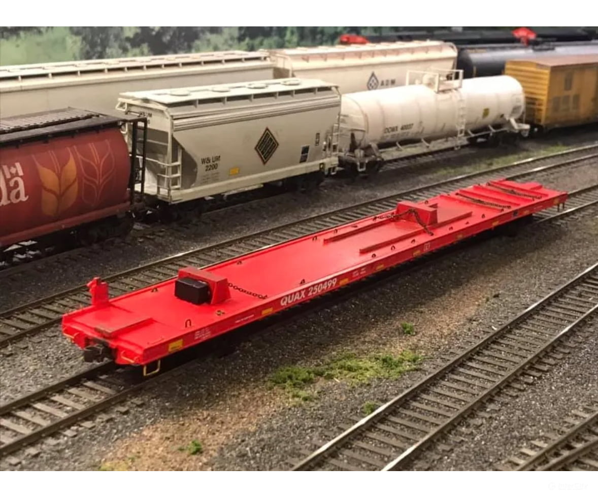 Mac Rail Mac-840 Ho Hospital Flat Pedestals And Tool Box Kit (Quax / Red Streak Version) Detailing