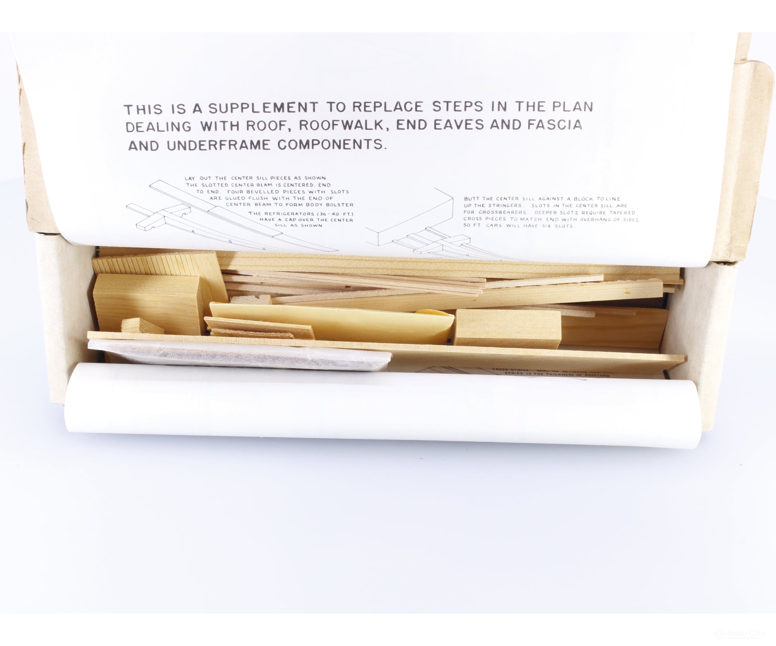 Main Line Models BC-16 HO 50’ Automobile Box Car Kit #2 Canadian National (CN) 4240530 - Freight Cars