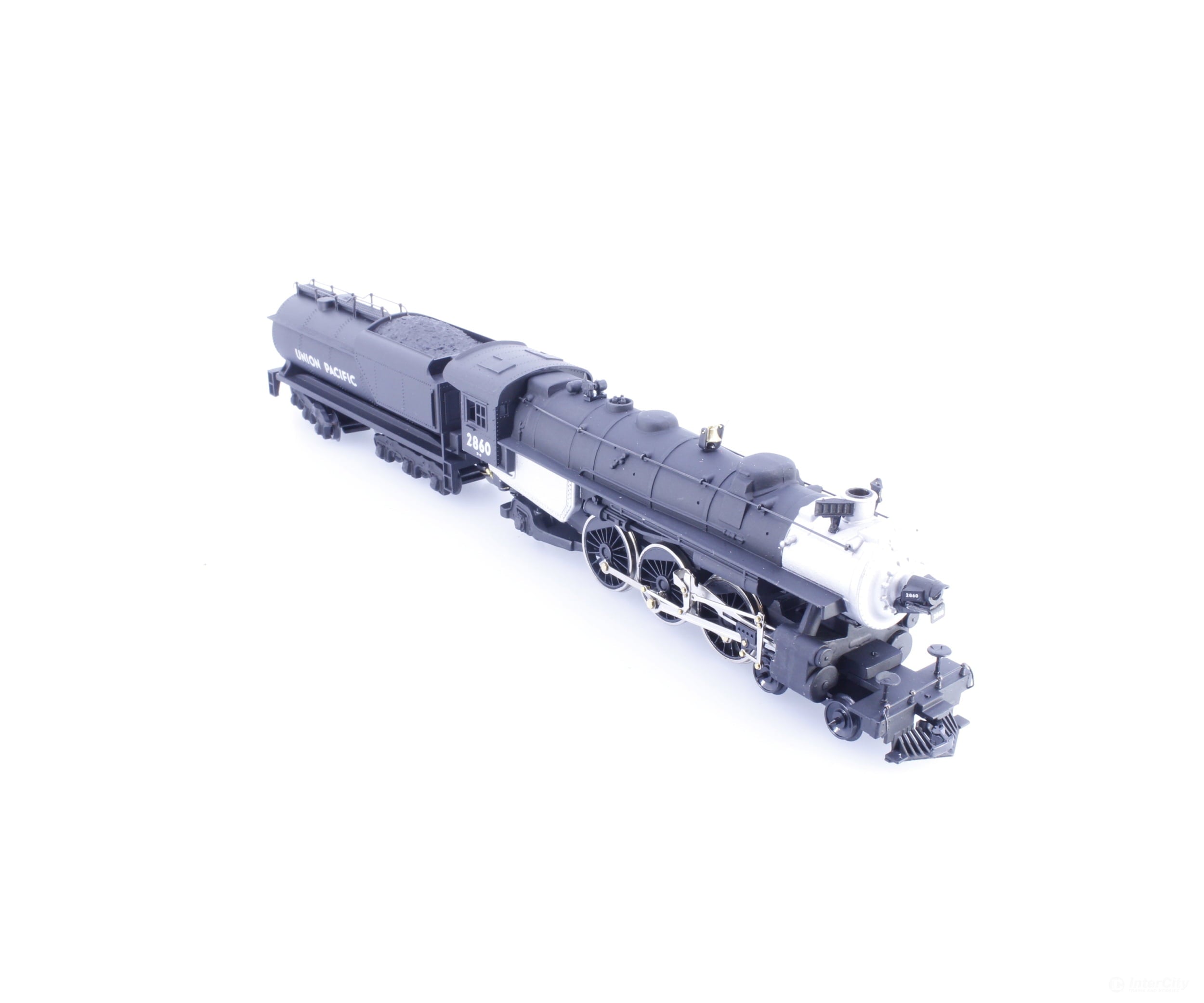 Mantua 349-503 HO 4-6-2 Light Pacific Steam Locomotive with Vanderbilt Tender & Smoke Union Pacific (UP) 2860 Analog DC