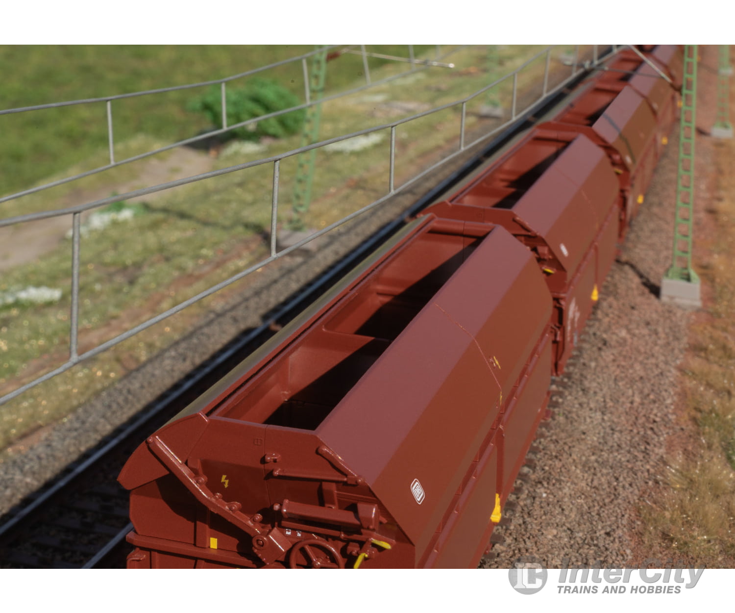 Marklin 00730 Ho Type Tals 968 Hinged Roof Car Display European Freight Cars